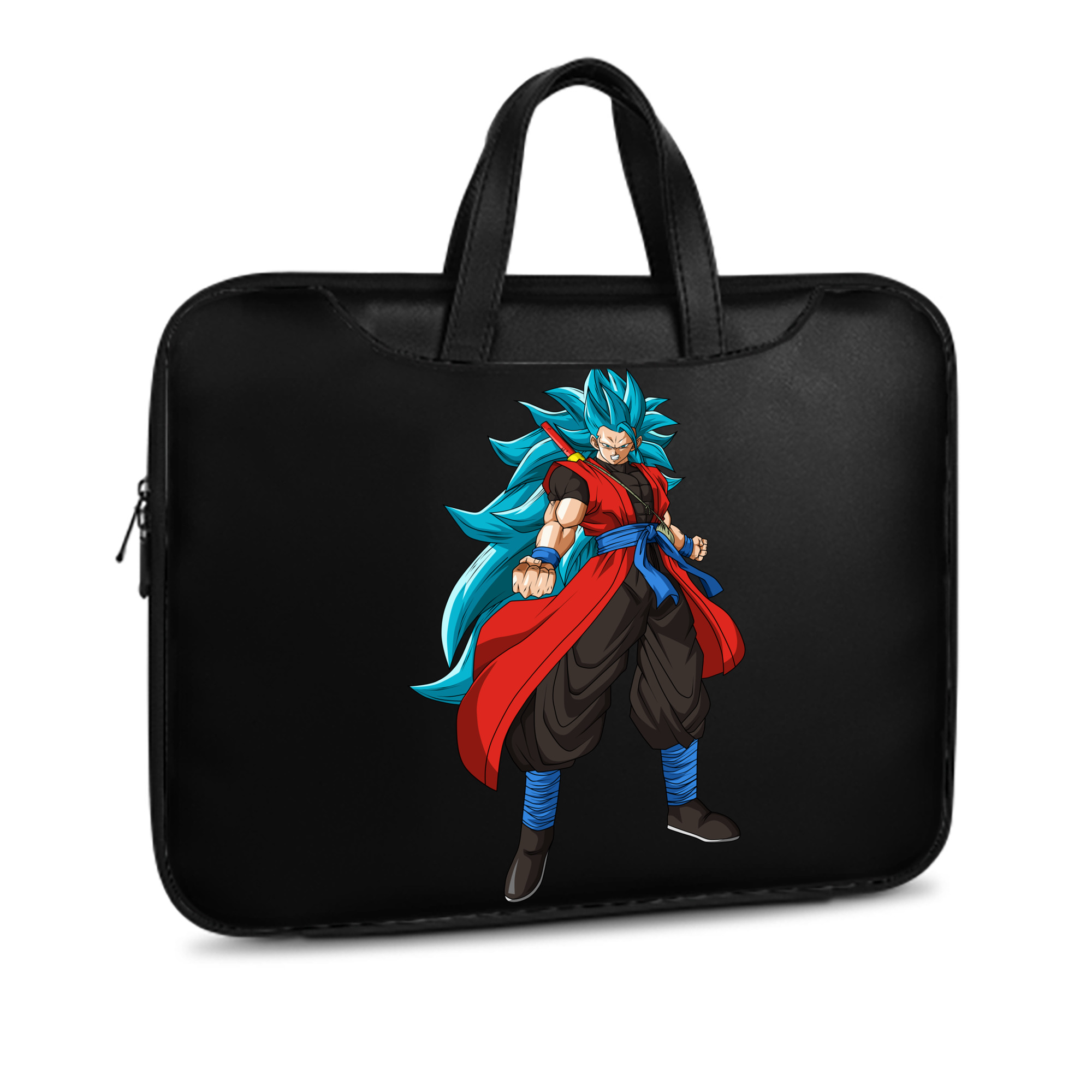 （画像用） ドラゴンボール ベジット DRAGON BALL Vegetto レザーラップトップバッグ　ノートパソコンケース