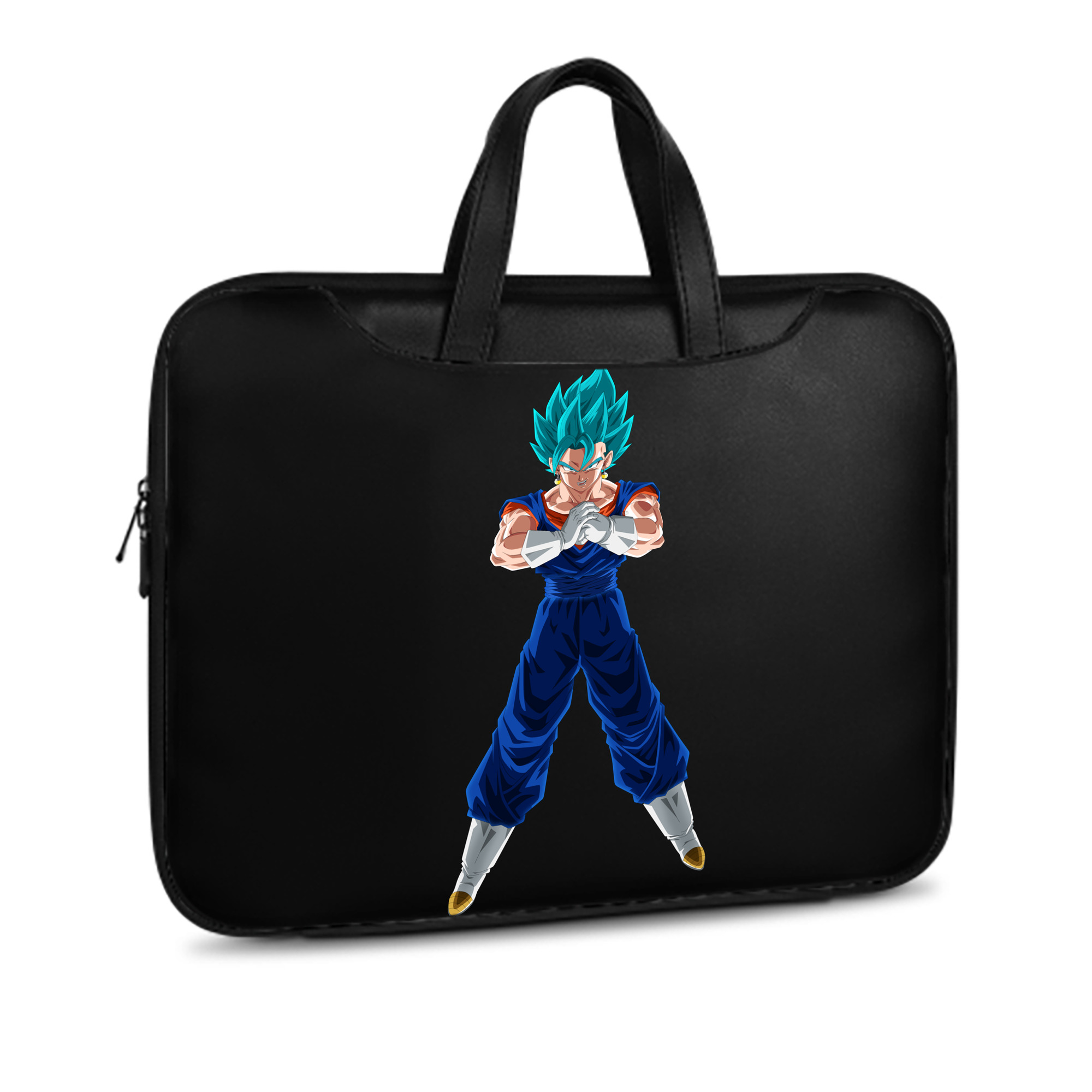 （画像用） ドラゴンボール ベジット DRAGON BALL Vegetto レザーラップトップバッグ　ノートパソコンケース