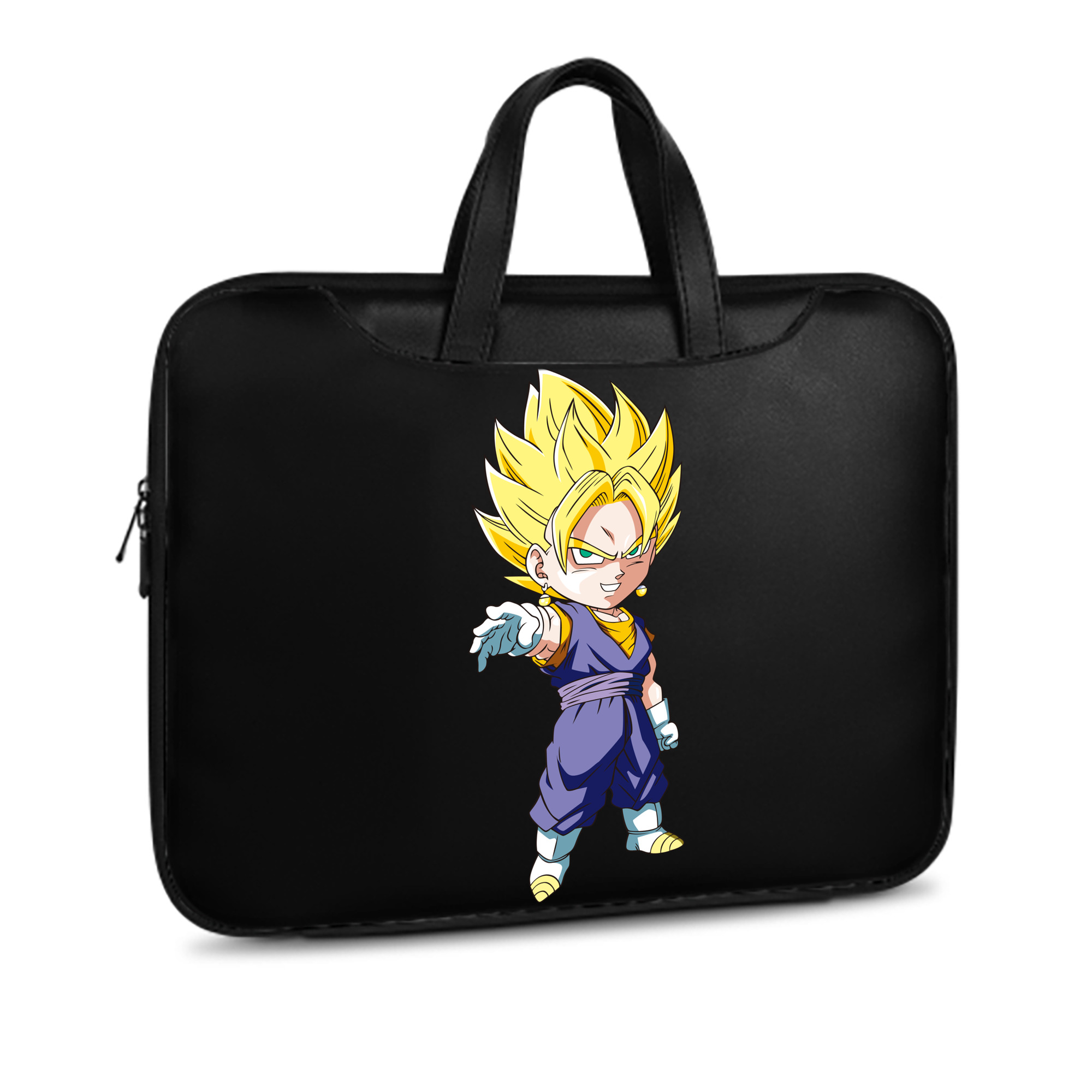 （画像用） ドラゴンボール ベジット DRAGON BALL Vegetto レザーラップトップバッグ　ノートパソコンケース