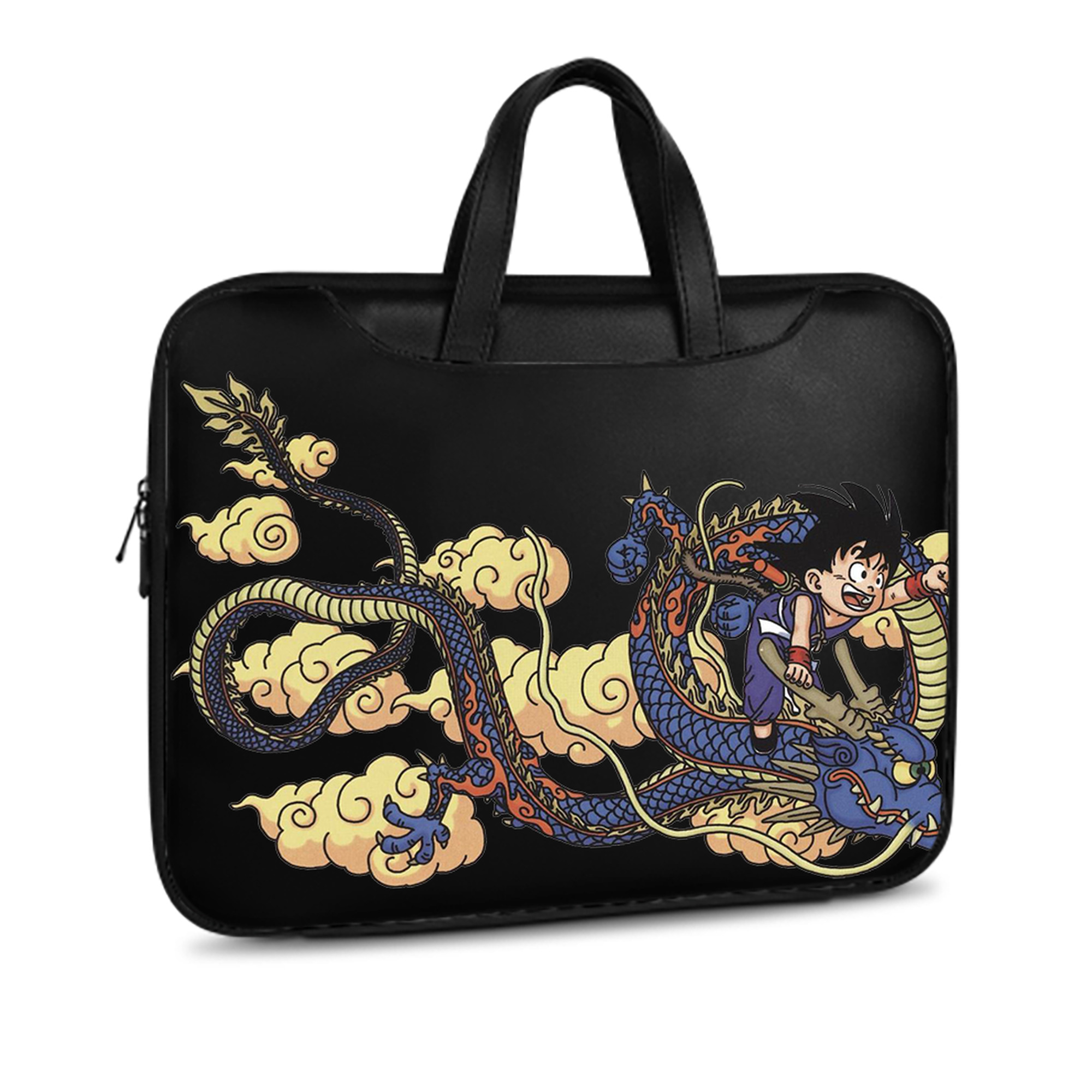 （画像用） ドラゴンボール 神龍 シェンロン DRAGON BALL Shenron レザーラップトップバッグ　ノートパソコンケース