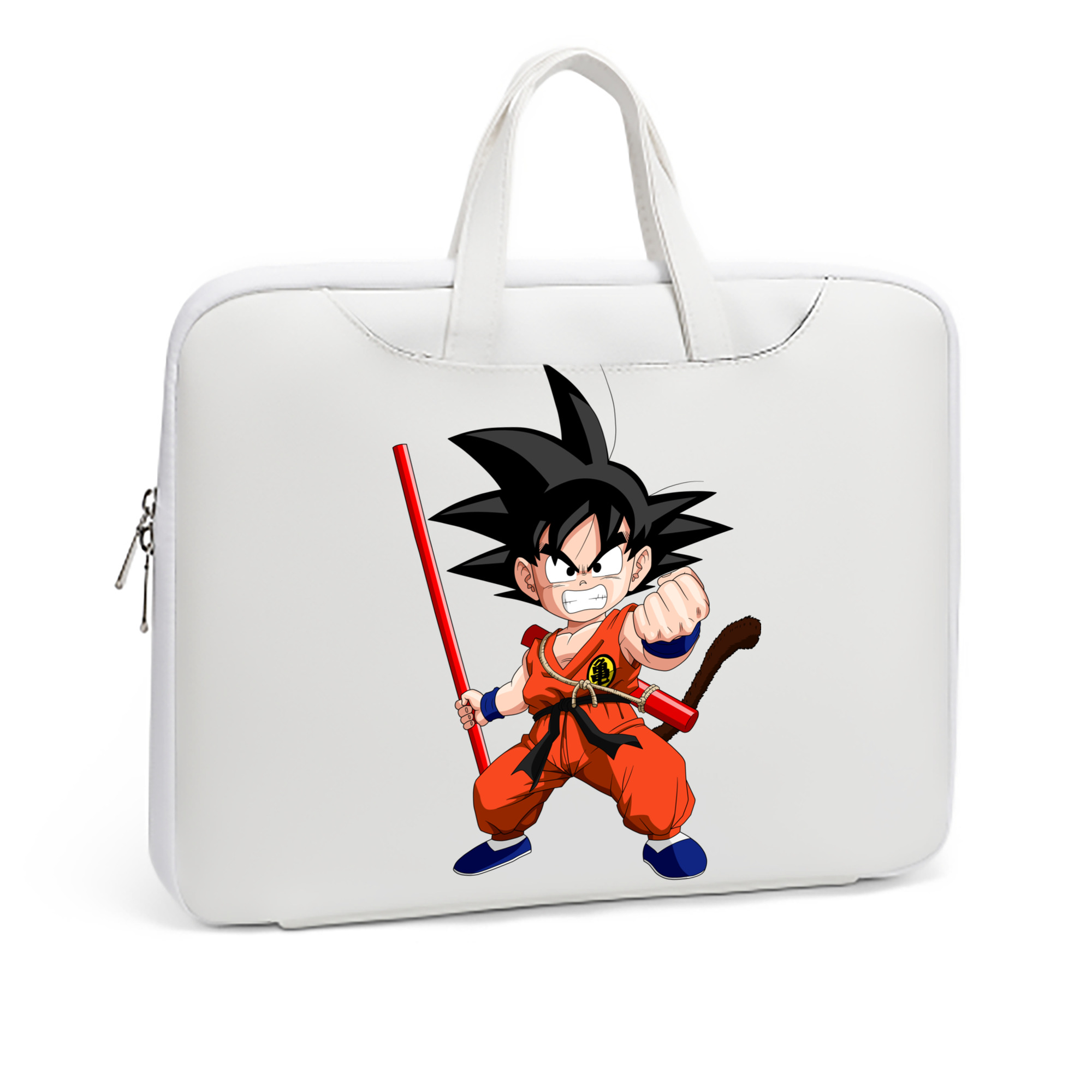（画像用） ドラゴンボール 孫悟空（そん ごくう）Son Goku カカロット DRAGON BALL Kakarotto レザーラップトップバッグ　ノートパソコンケース