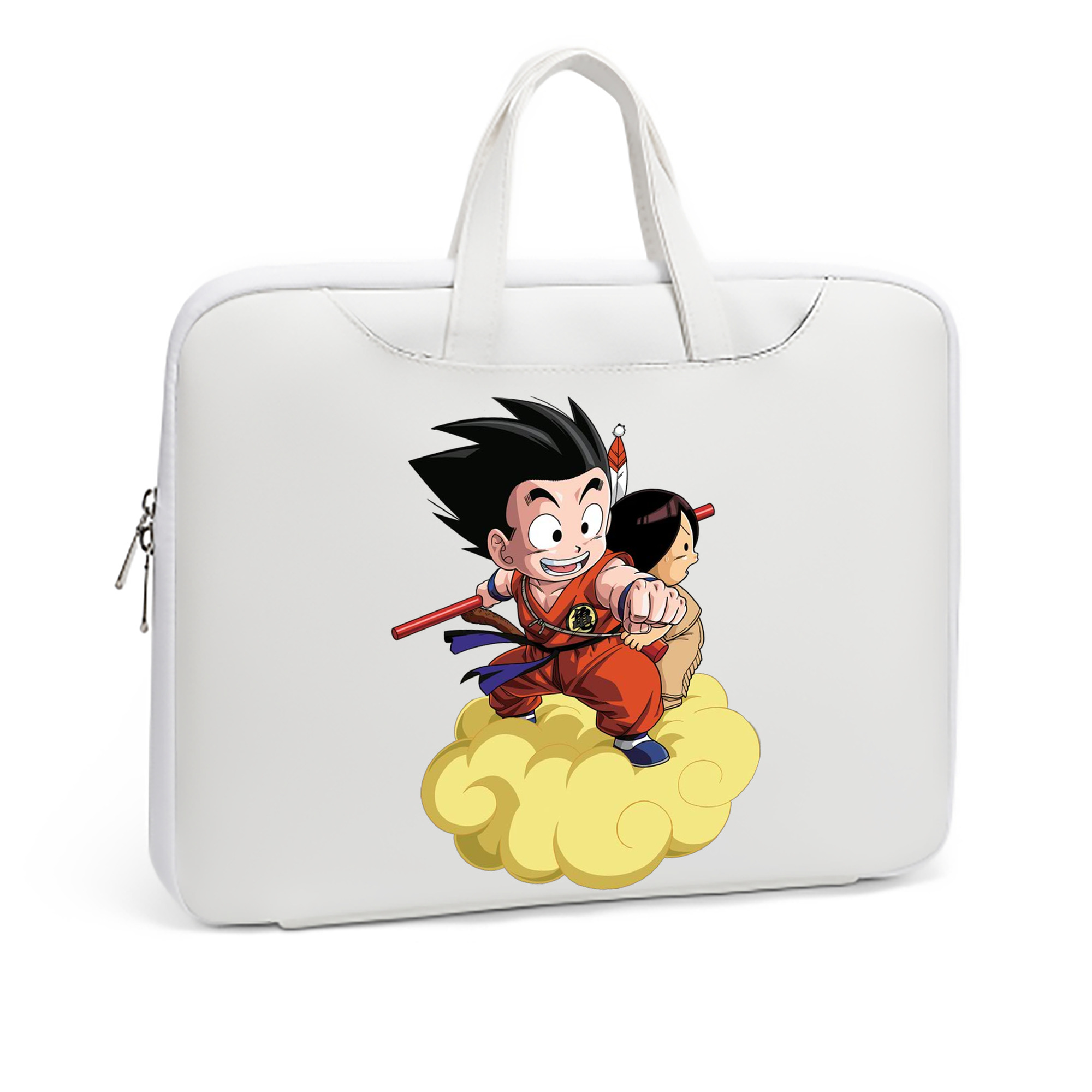 （画像用） ドラゴンボール 孫悟空（そん ごくう）Son Goku カカロット DRAGON BALL Kakarotto レザーラップトップバッグ　ノートパソコンケース