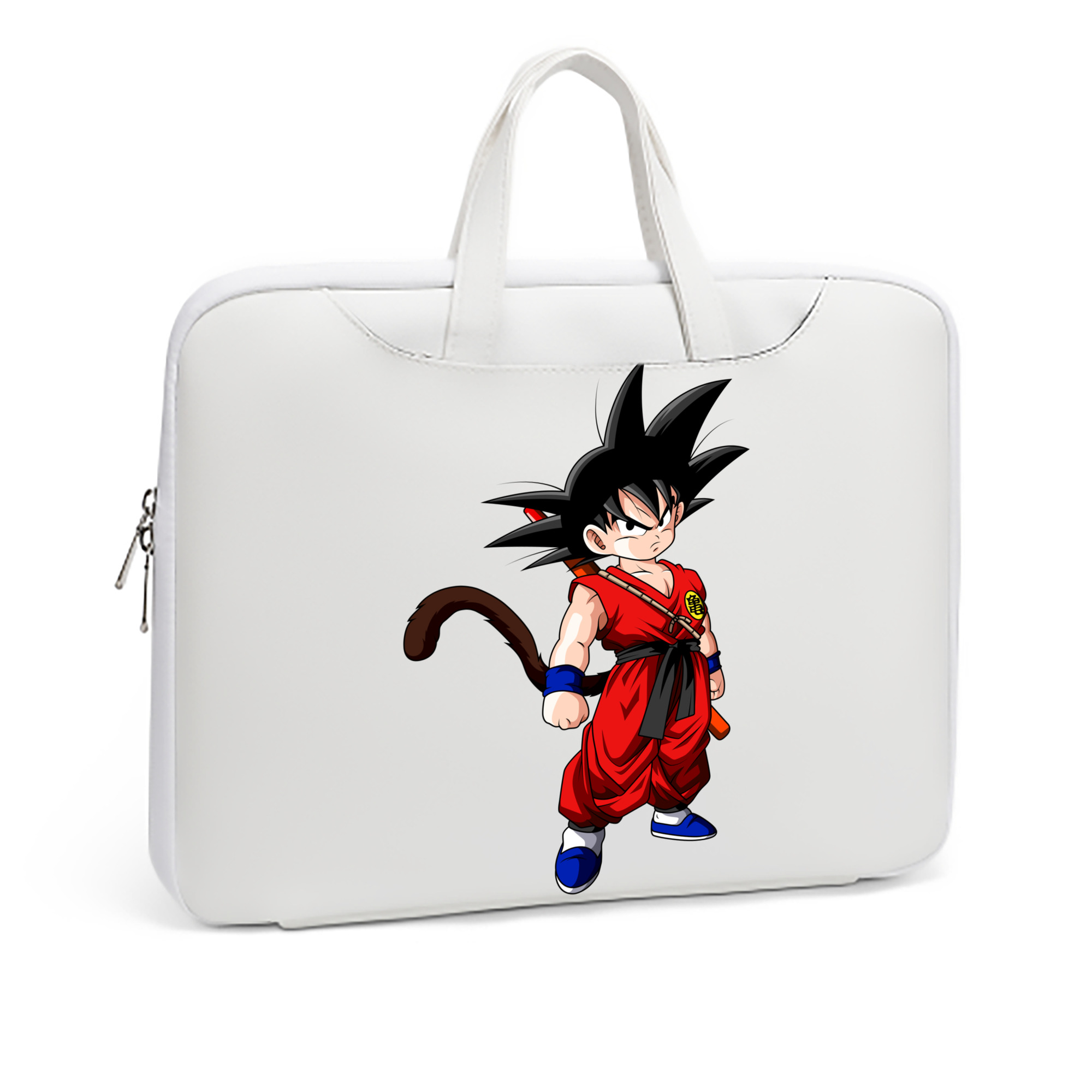 （画像用） ドラゴンボール 孫悟空（そん ごくう）Son Goku カカロット DRAGON BALL Kakarotto レザーラップトップバッグ　ノートパソコンケース