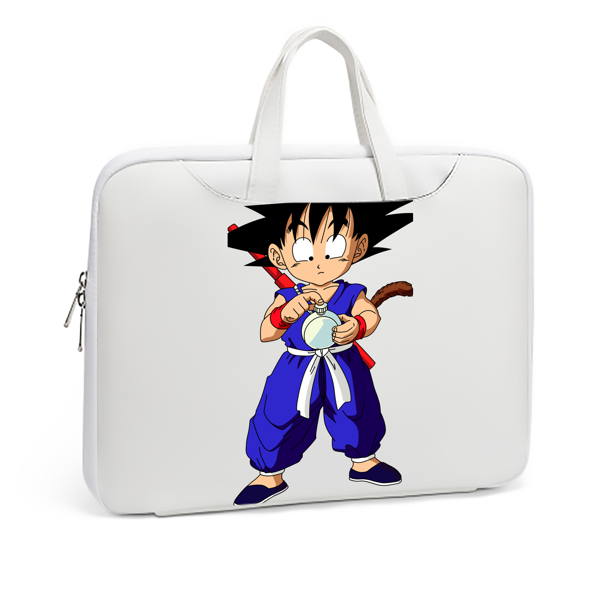 （画像用） ドラゴンボール 孫悟空（そん ごくう）Son Goku カカロット DRAGON BALL Kakarotto レザーラップトップバッグ　ノートパソコンケース