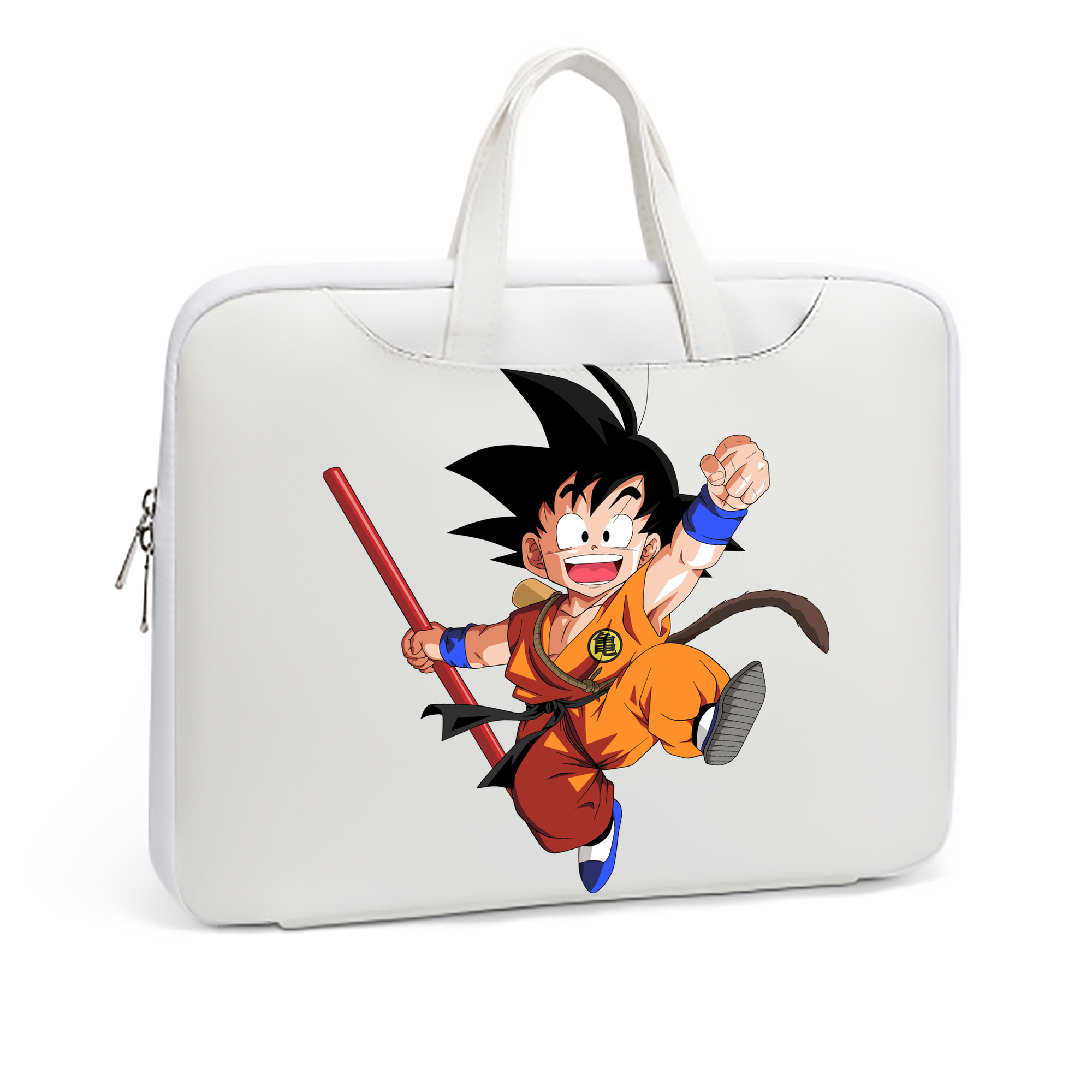 （画像用） ドラゴンボール 孫悟空（そん ごくう）Son Goku カカロット DRAGON BALL Kakarotto レザーラップトップバッグ　ノートパソコンケース