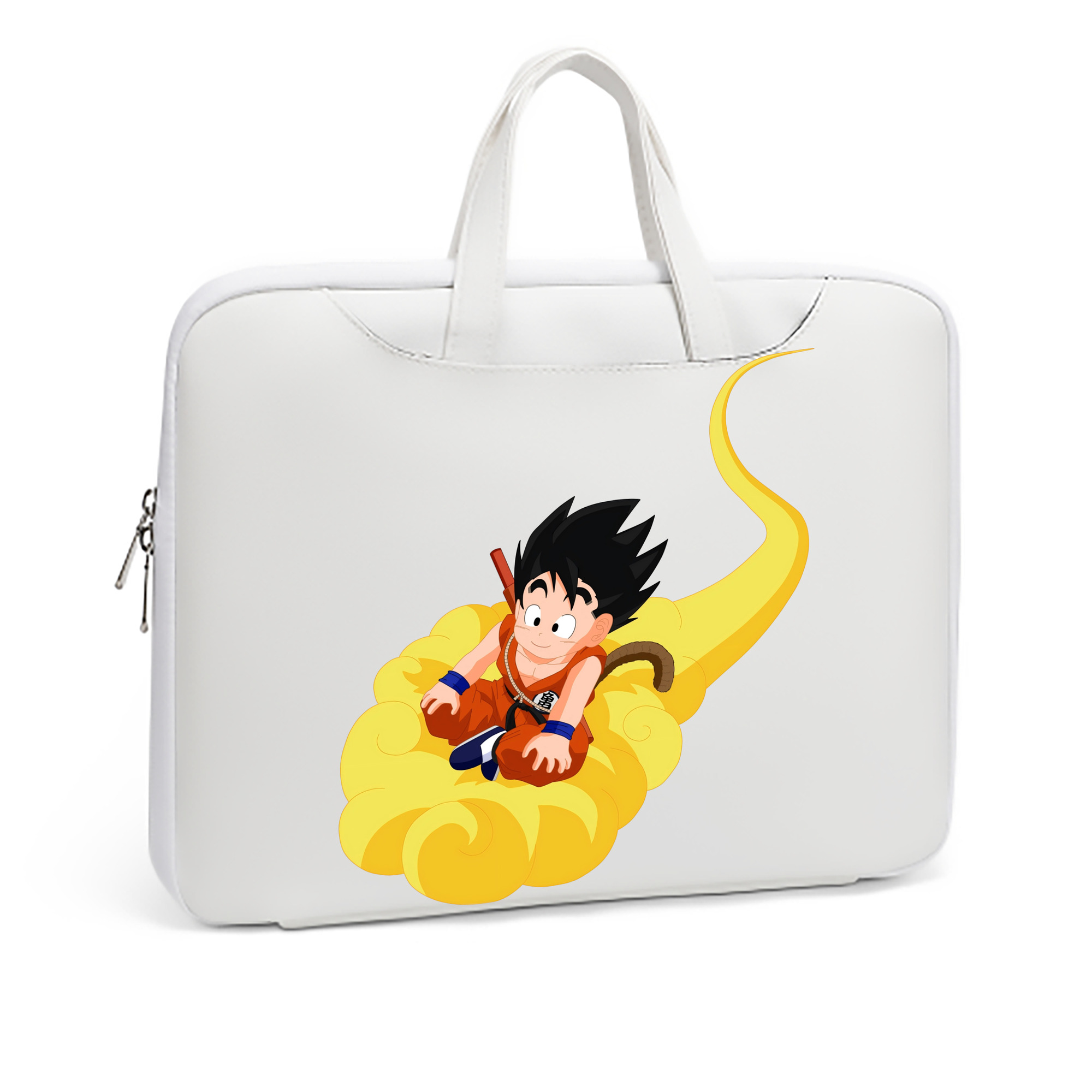（画像用） ドラゴンボール 孫悟空（そん ごくう）Son Goku カカロット DRAGON BALL Kakarotto レザーラップトップバッグ　ノートパソコンケース
