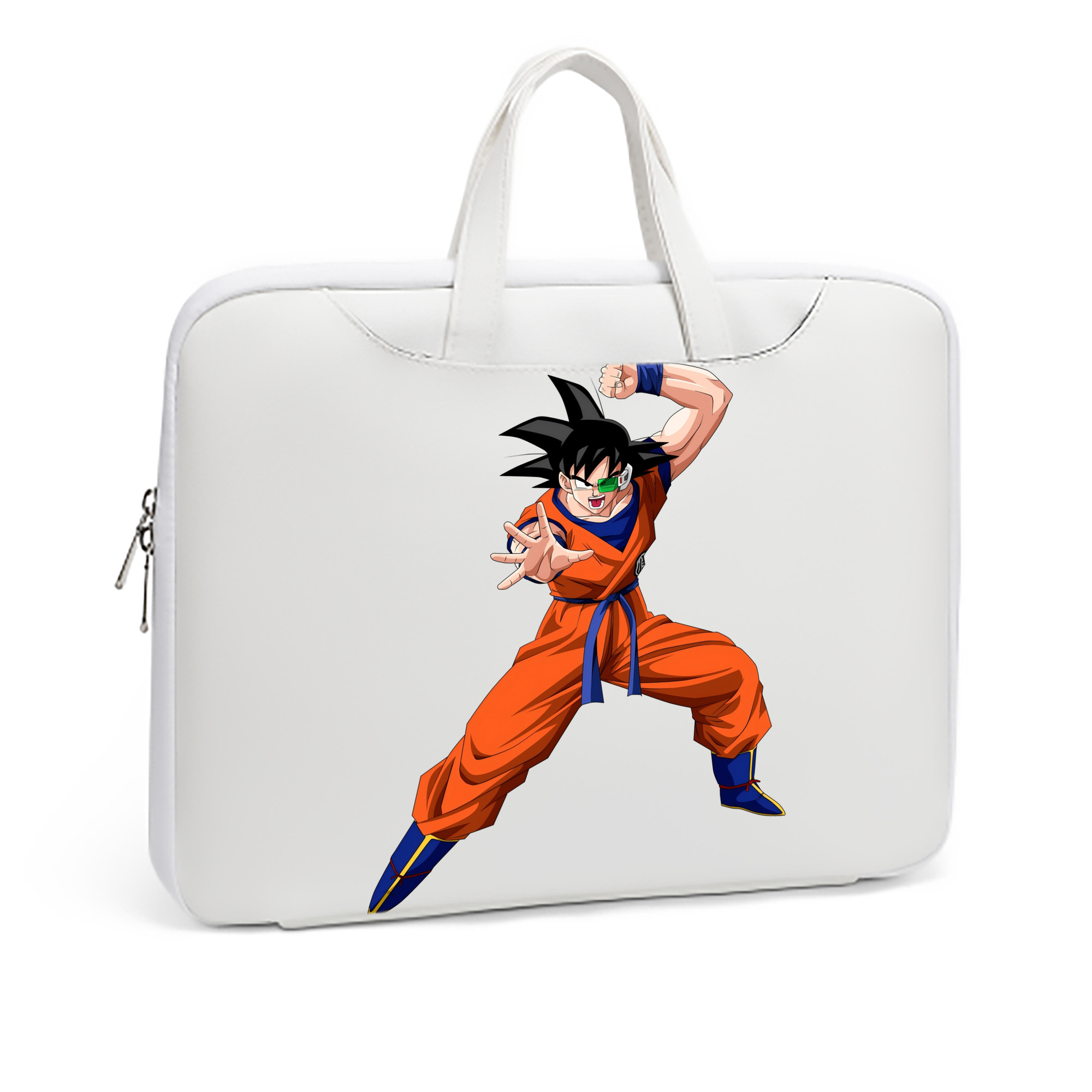 （画像用） ドラゴンボール 孫悟空（そん ごくう）Son Goku カカロット DRAGON BALL Kakarotto レザーラップトップバッグ　ノートパソコンケース