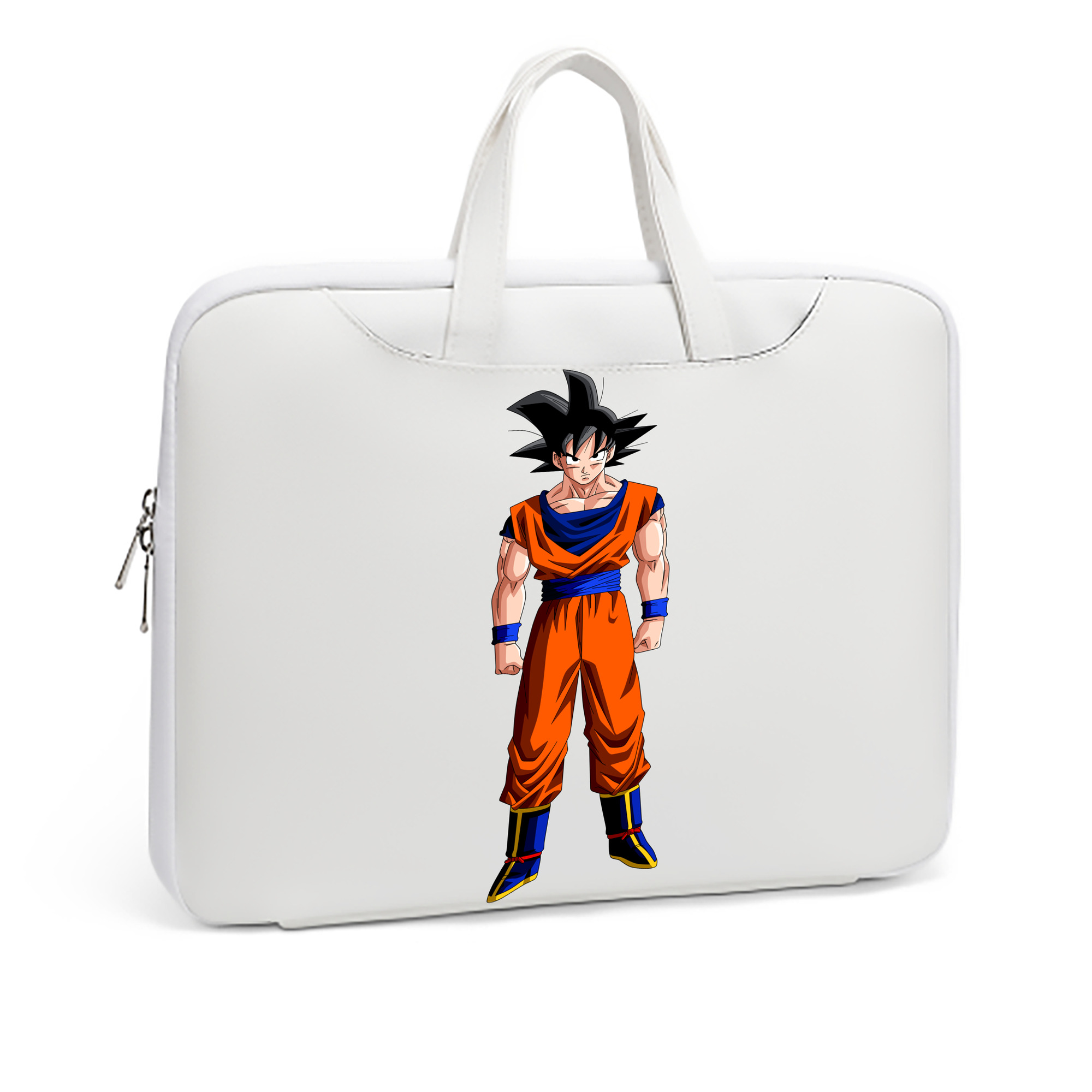 （画像用） ドラゴンボール 孫悟空（そん ごくう）Son Goku カカロット DRAGON BALL Kakarotto レザーラップトップバッグ　ノートパソコンケース
