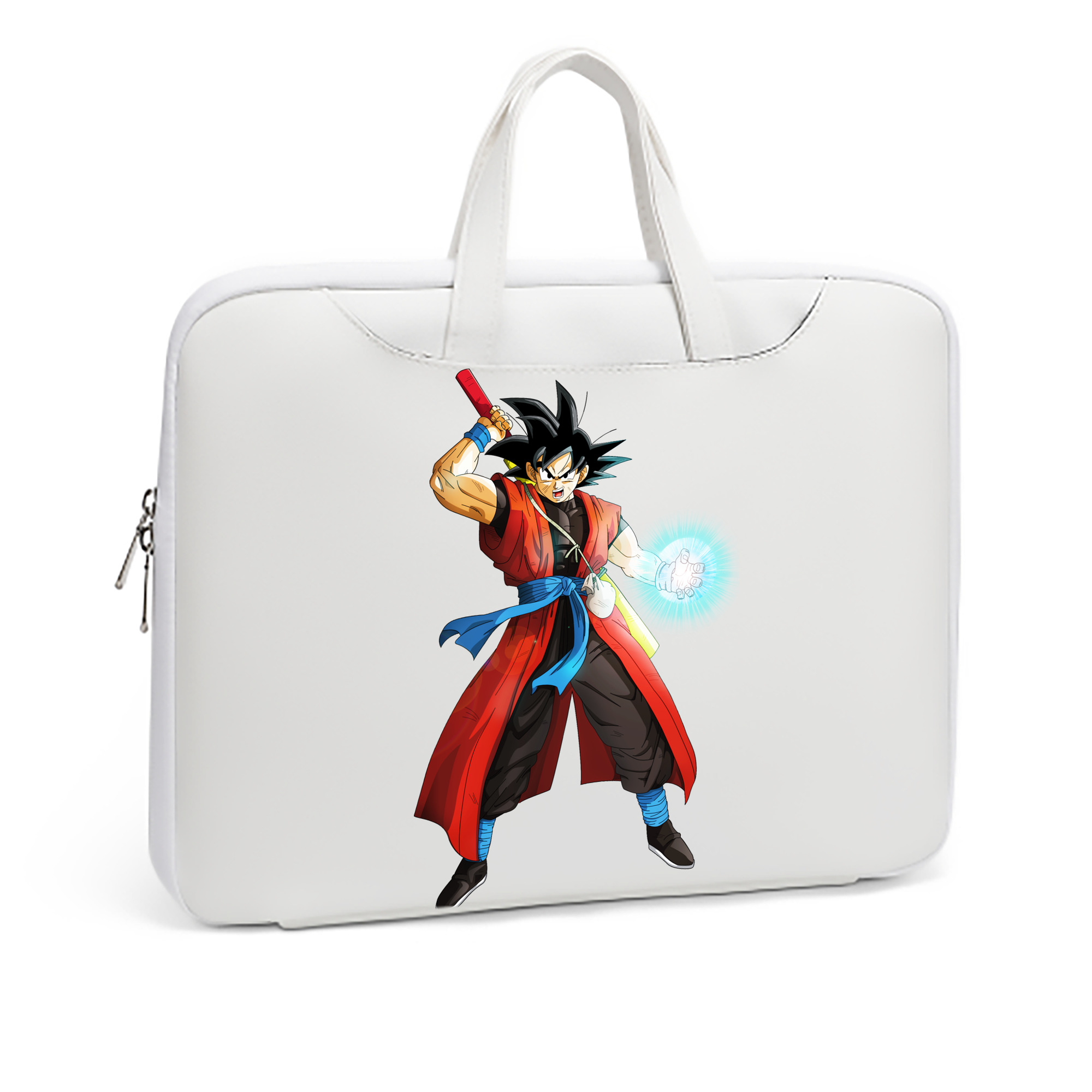 （画像用） ドラゴンボール 孫悟空（そん ごくう）Son Goku カカロット DRAGON BALL Kakarotto レザーラップトップバッグ　ノートパソコンケース