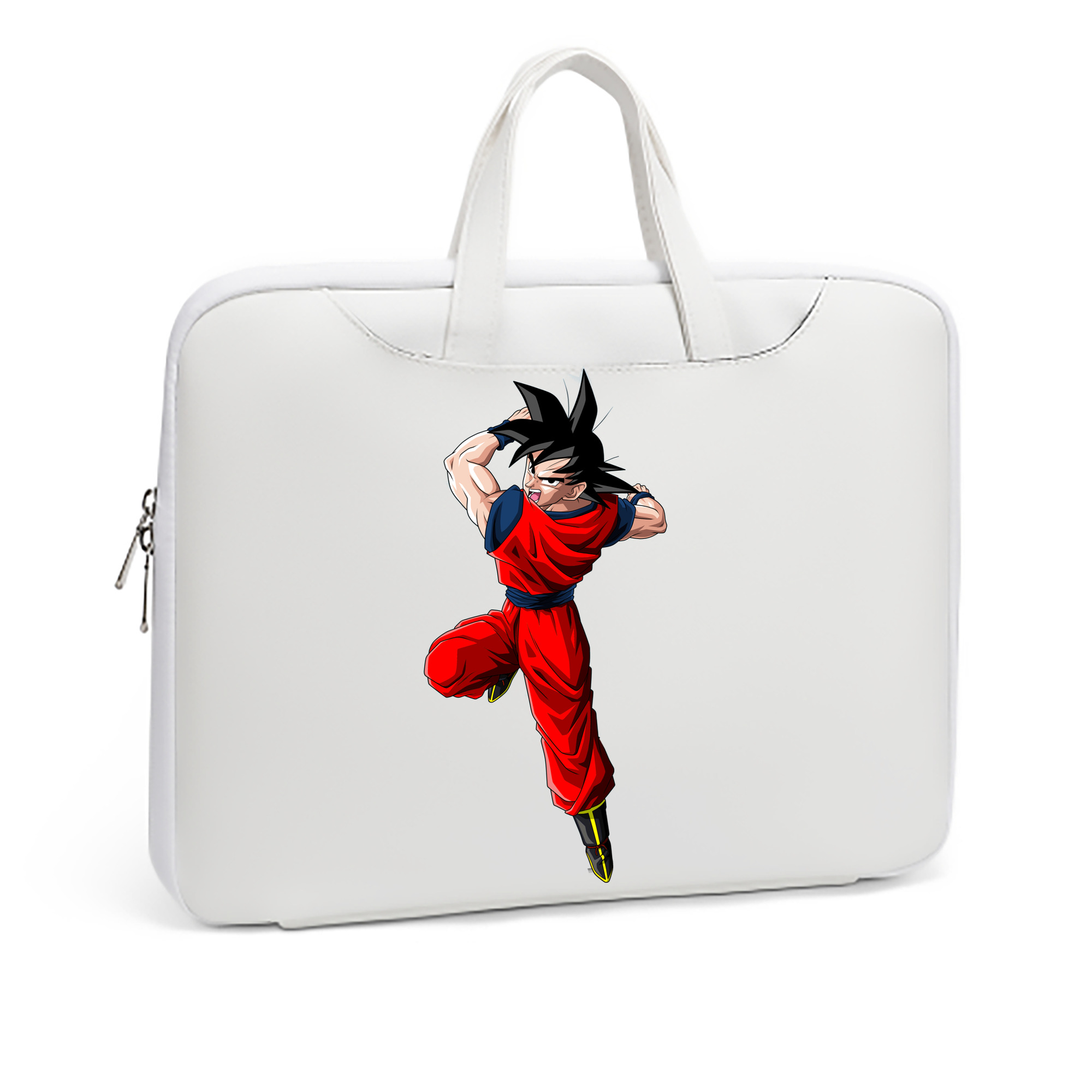 （画像用） ドラゴンボール 孫悟空（そん ごくう）Son Goku カカロット DRAGON BALL Kakarotto レザーラップトップバッグ　ノートパソコンケース