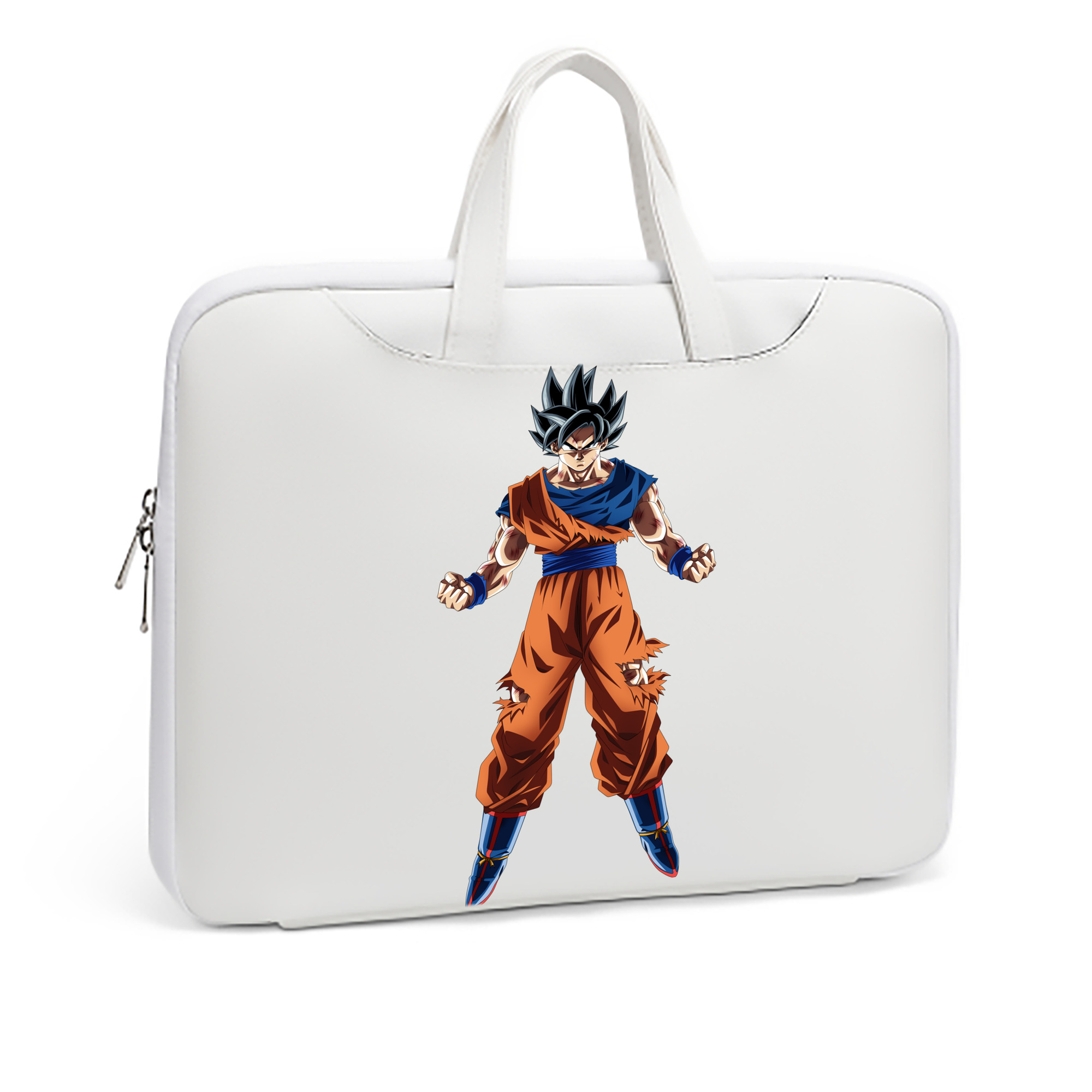 （画像用） ドラゴンボール 孫悟空（そん ごくう）Son Goku カカロット DRAGON BALL Kakarotto レザーラップトップバッグ　ノートパソコンケース