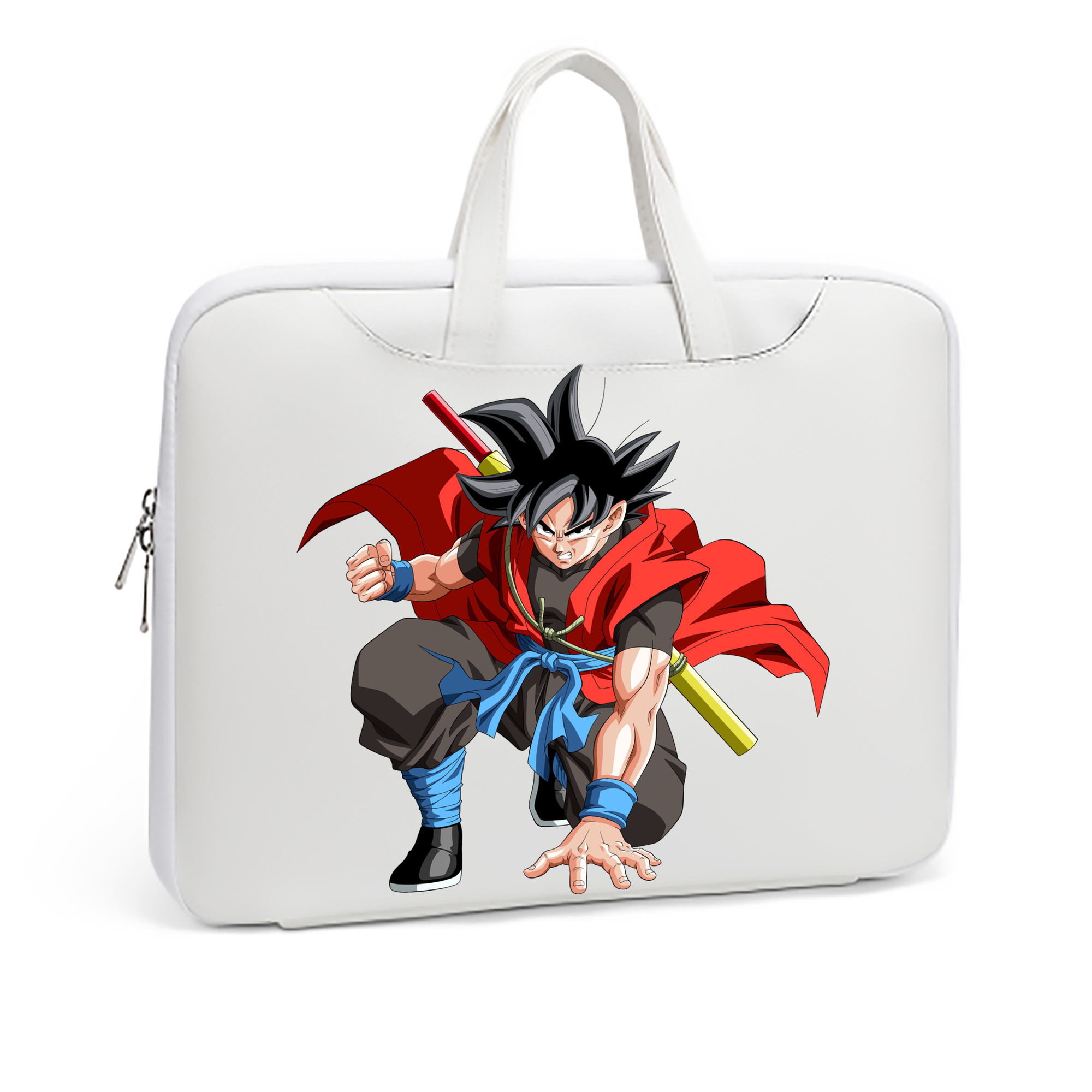 （画像用） ドラゴンボール 孫悟空（そん ごくう）Son Goku カカロット DRAGON BALL Kakarotto レザーラップトップバッグ　ノートパソコンケース
