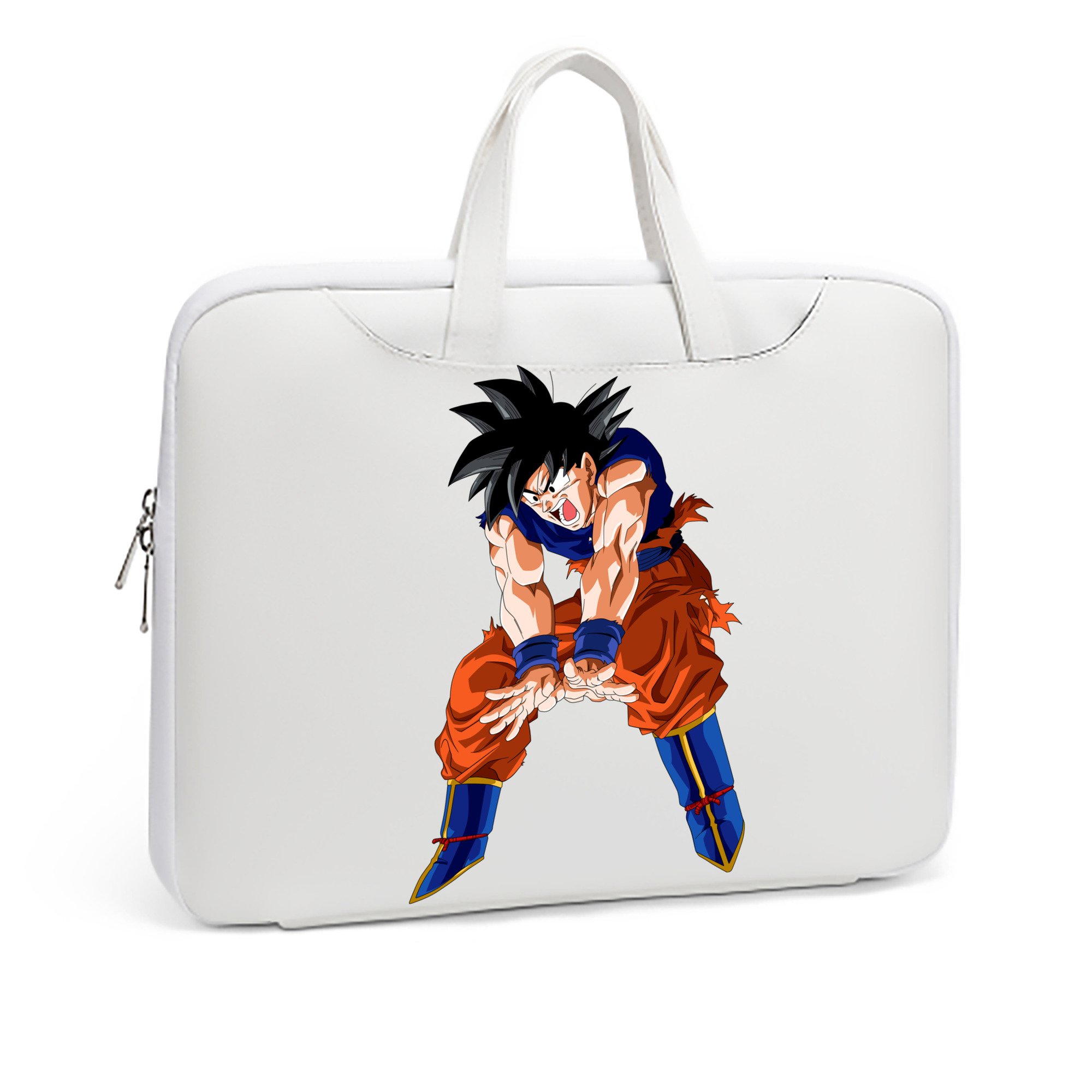 （画像用） ドラゴンボール 孫悟空（そん ごくう）Son Goku カカロット DRAGON BALL Kakarotto レザーラップトップバッグ　ノートパソコンケース
