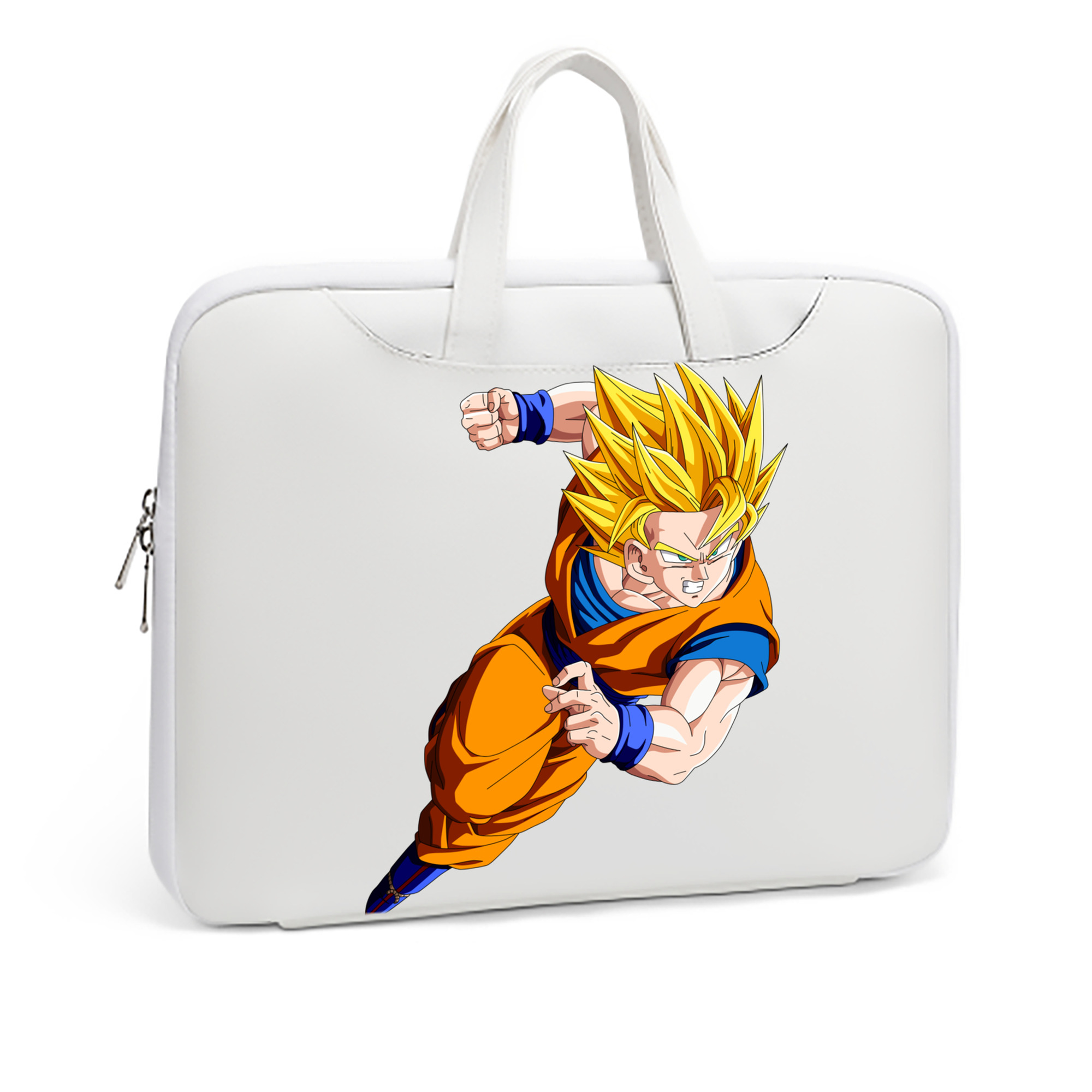 （画像用） ドラゴンボール 孫悟空（そん ごくう）Son Goku カカロット DRAGON BALL Kakarotto レザーラップトップバッグ　ノートパソコンケース