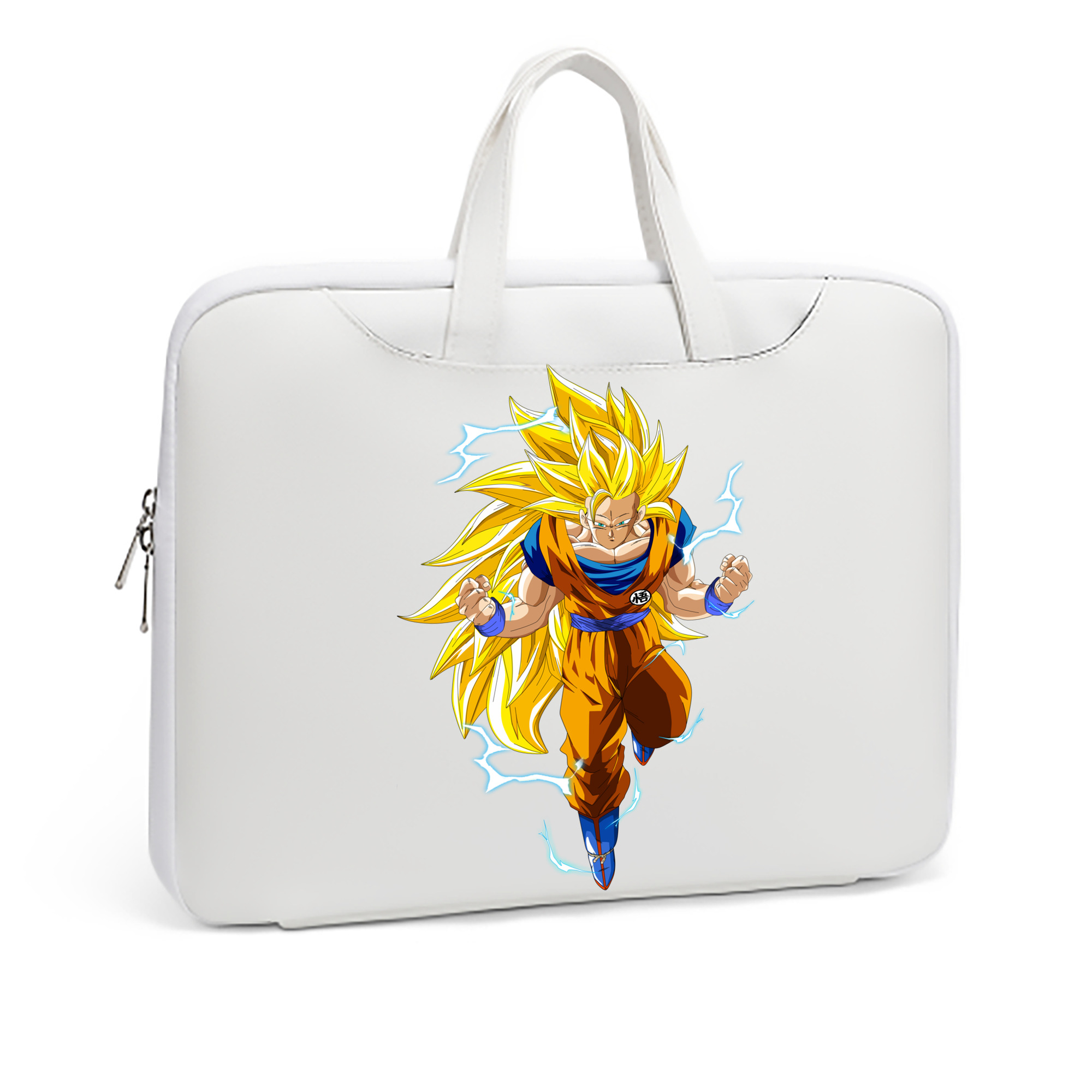 （画像用） ドラゴンボール 孫悟空（そん ごくう）Son Goku カカロット DRAGON BALL Kakarotto レザーラップトップバッグ　ノートパソコンケース