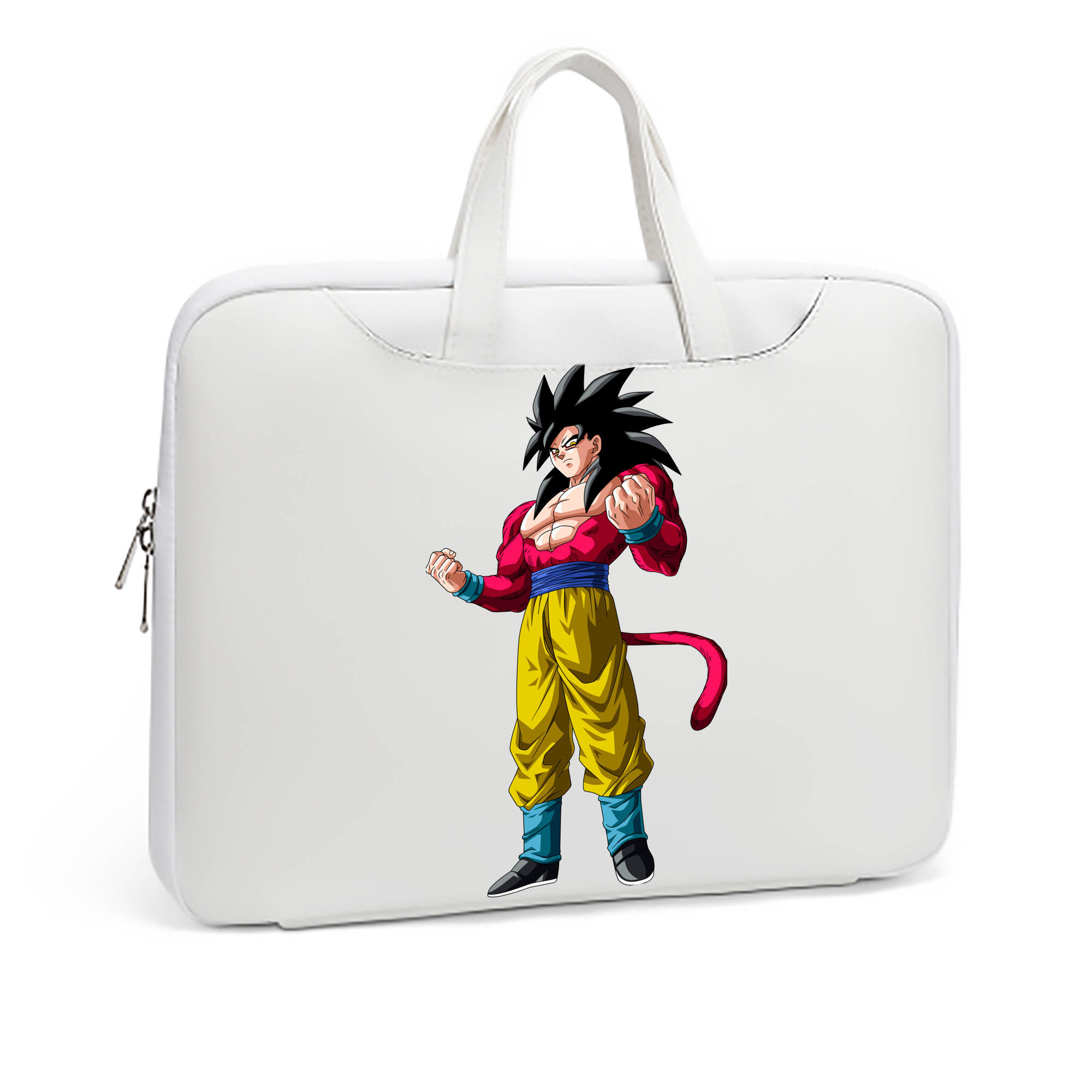 （画像用） ドラゴンボール 孫悟空（そん ごくう）Son Goku カカロット DRAGON BALL Kakarotto レザーラップトップバッグ　ノートパソコンケース