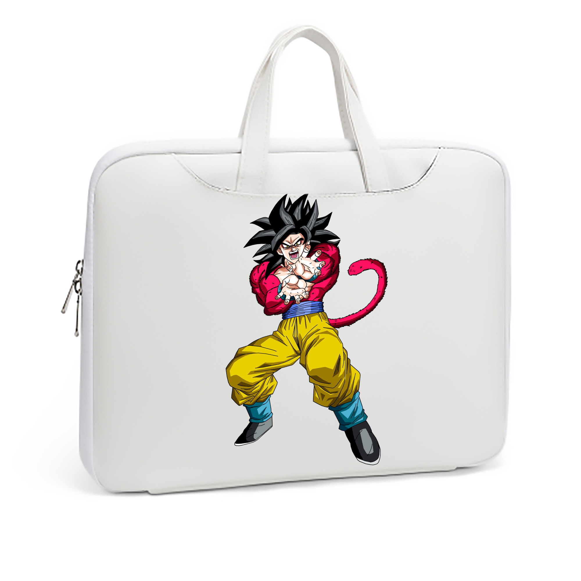 （画像用） ドラゴンボール 孫悟空（そん ごくう）Son Goku カカロット DRAGON BALL Kakarotto レザーラップトップバッグ　ノートパソコンケース