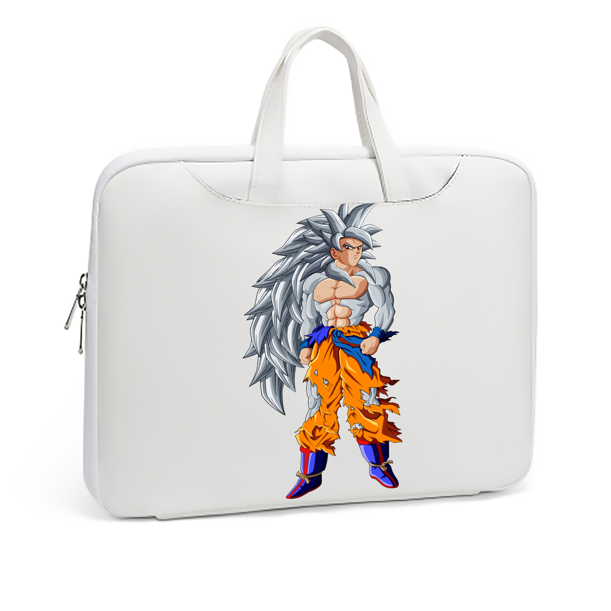 （画像用） ドラゴンボール 孫悟空（そん ごくう）Son Goku カカロット DRAGON BALL Kakarotto レザーラップトップバッグ　ノートパソコンケース