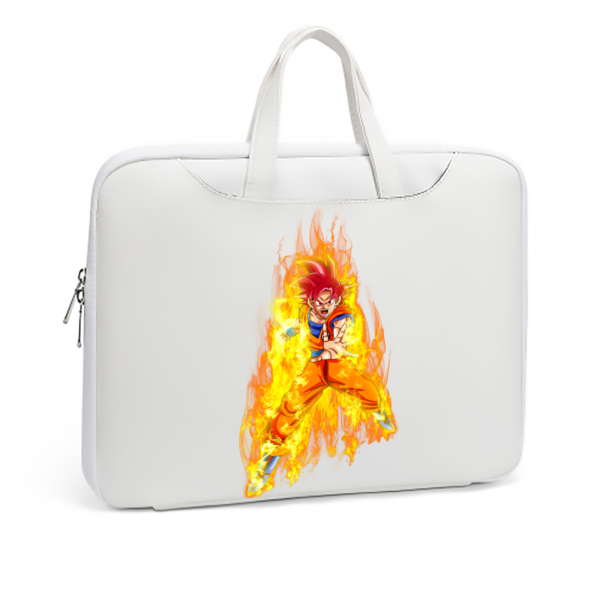 （画像用） ドラゴンボール 孫悟空（そん ごくう）Son Goku カカロット DRAGON BALL Kakarotto レザーラップトップバッグ　ノートパソコンケース