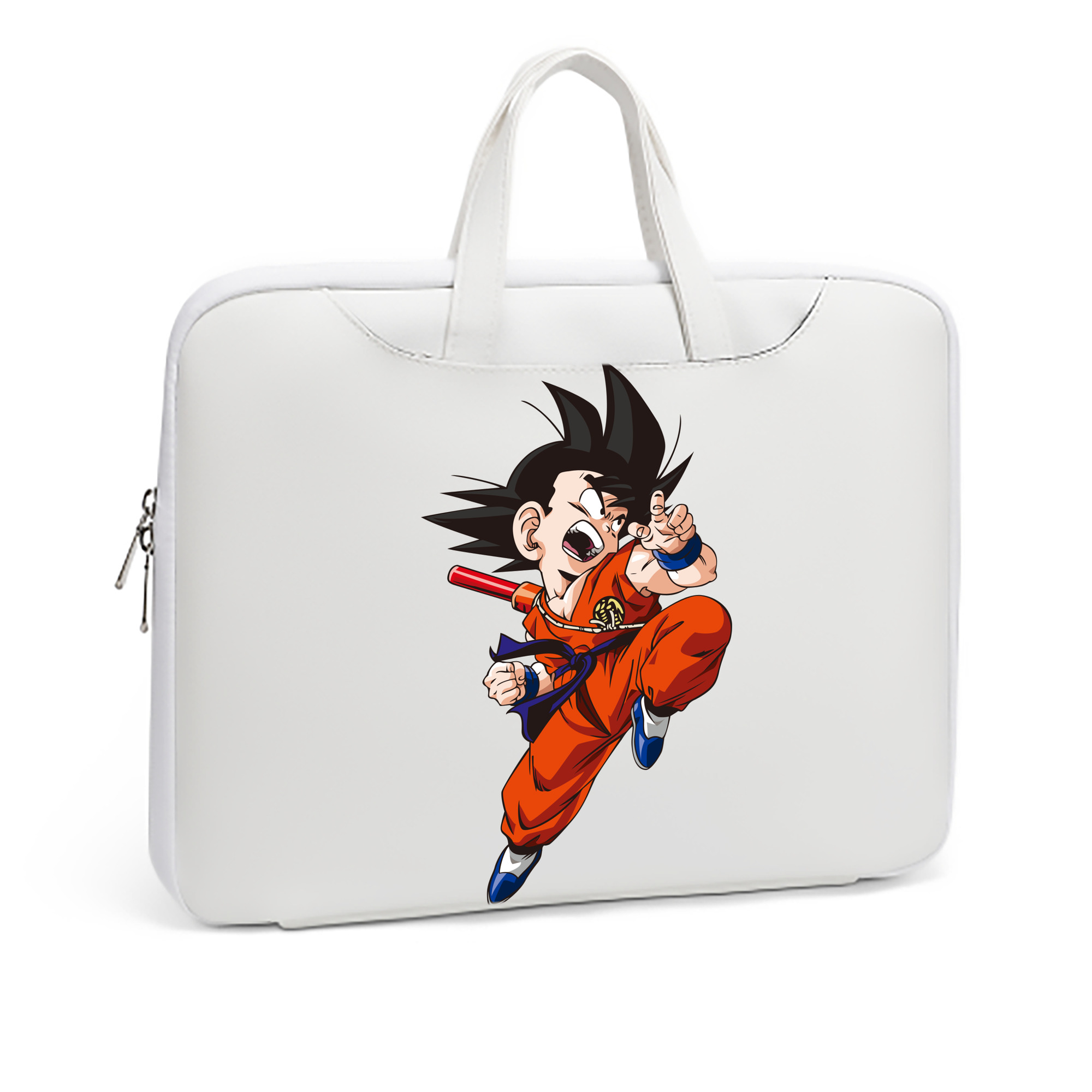 （画像用） ドラゴンボール 孫悟空（そん ごくう）Son Goku カカロット DRAGON BALL Kakarotto レザーラップトップバッグ　ノートパソコンケース