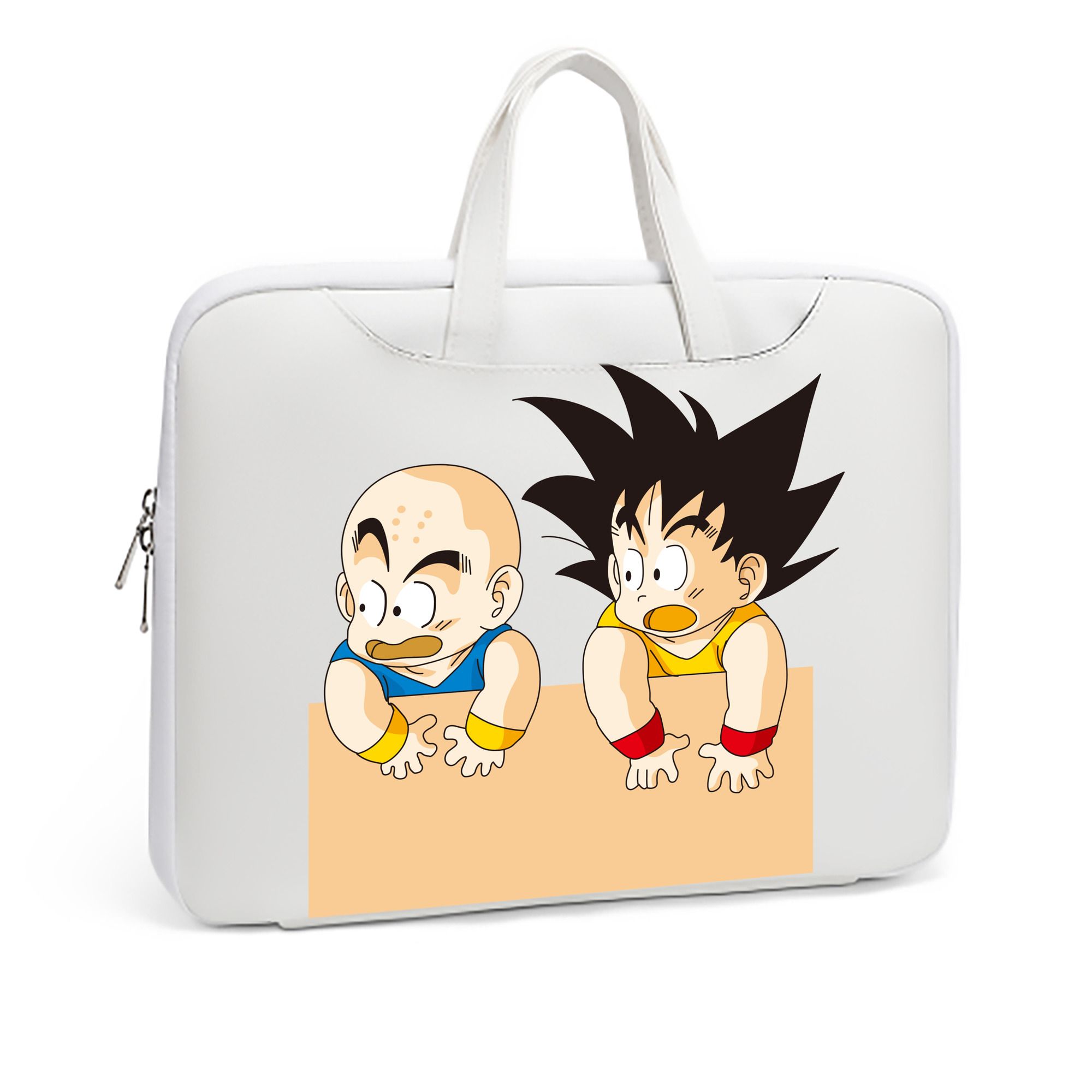 （画像用） ドラゴンボール 孫悟空（そん ごくう）Son Goku カカロット DRAGON BALL Kakarotto レザーラップトップバッグ　ノートパソコンケース