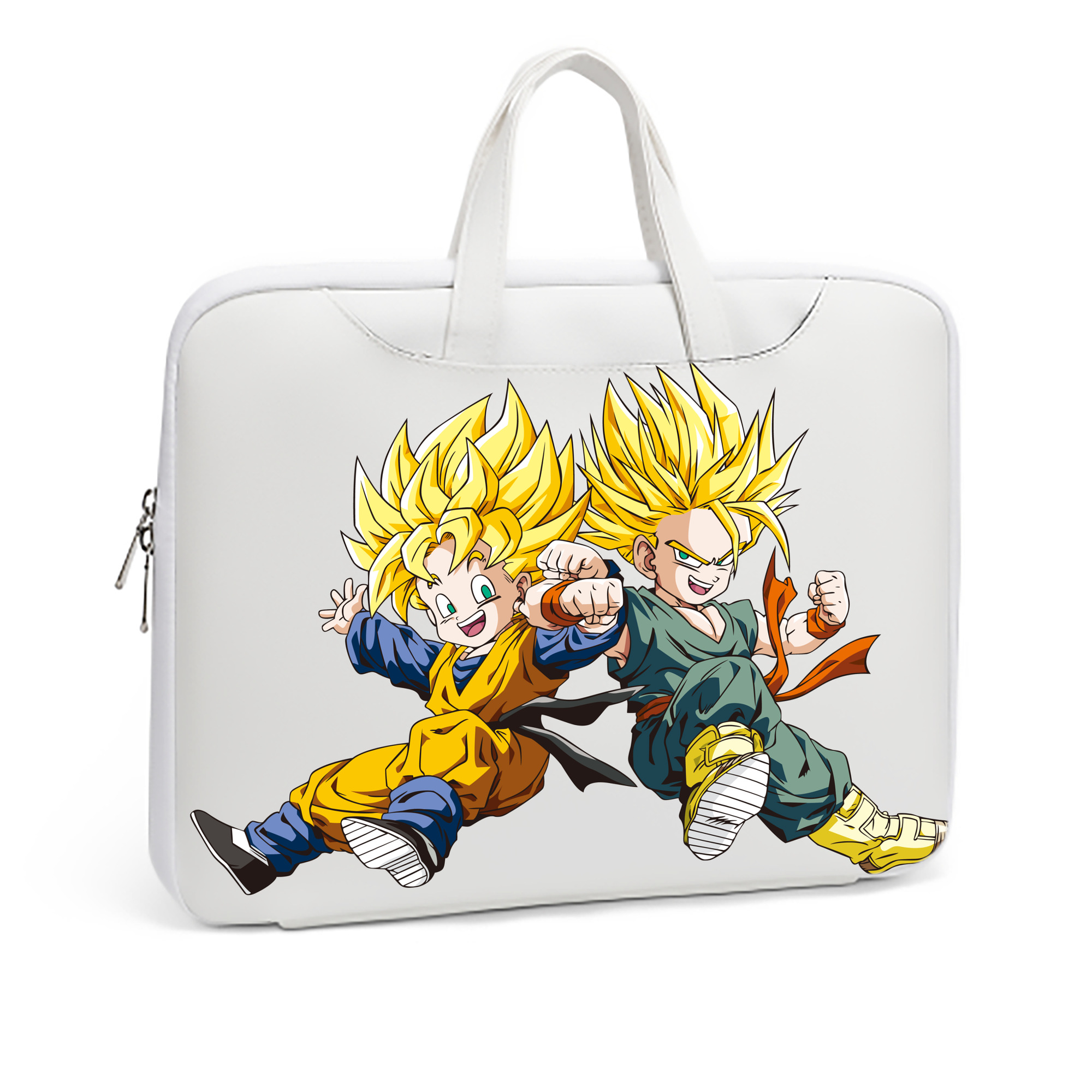 （画像用） ドラゴンボール 孫悟空（そん ごくう）Son Goku カカロット DRAGON BALL Kakarotto レザーラップトップバッグ　ノートパソコンケース