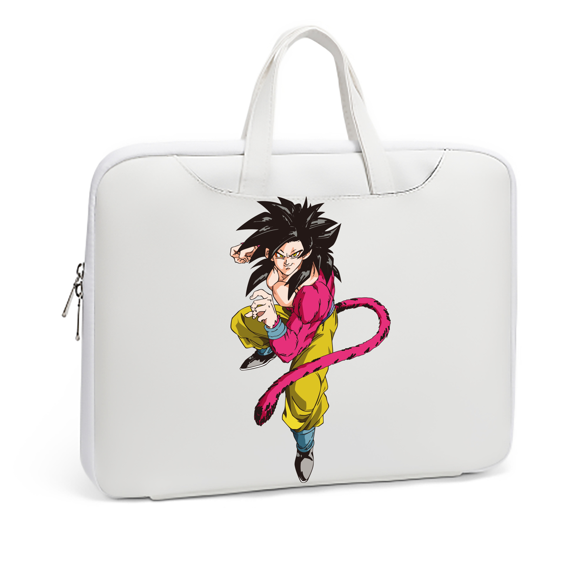 （画像用） ドラゴンボール 孫悟空（そん ごくう）Son Goku カカロット DRAGON BALL Kakarotto レザーラップトップバッグ　ノートパソコンケース