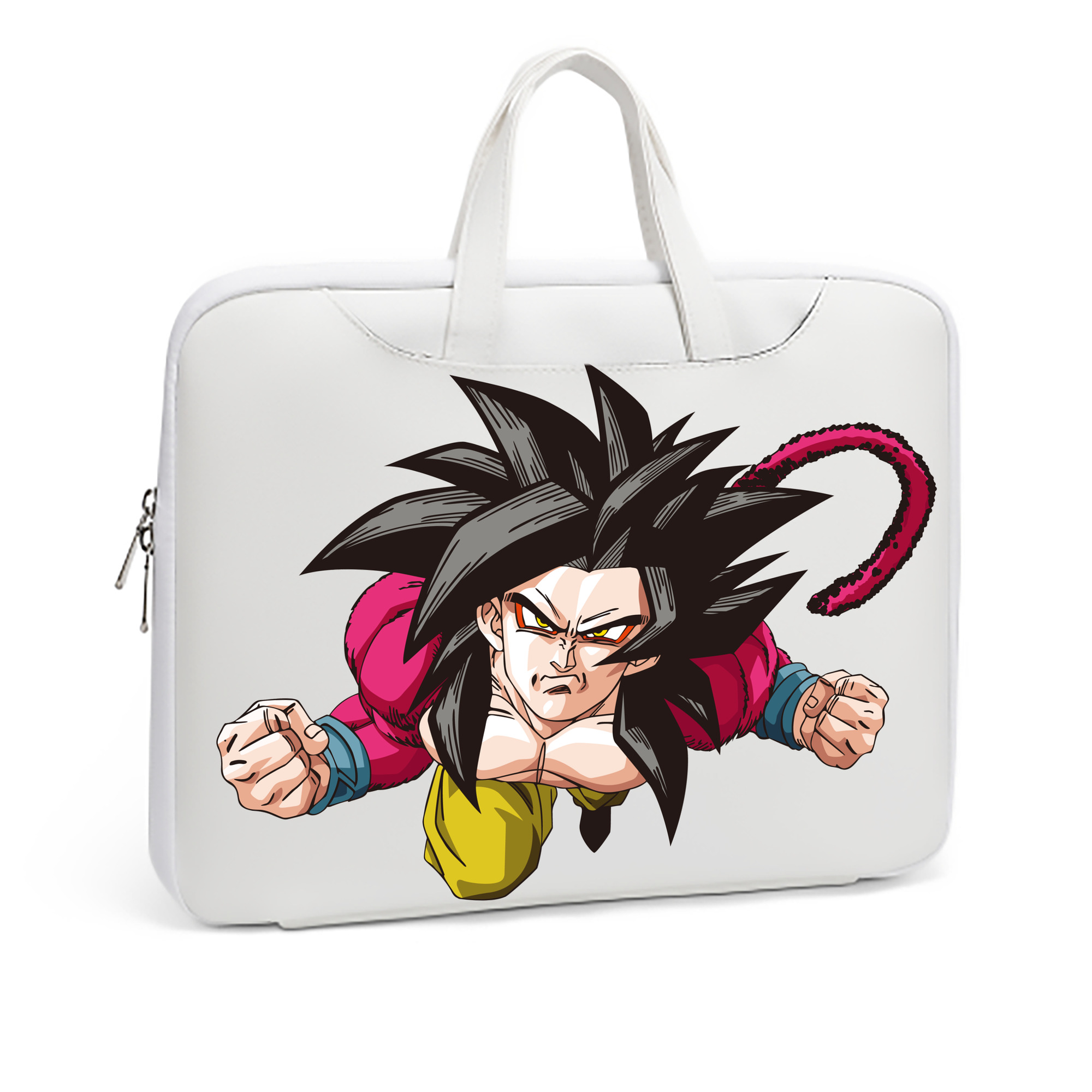 （画像用） ドラゴンボール 孫悟空（そん ごくう）Son Goku カカロット DRAGON BALL Kakarotto レザーラップトップバッグ　ノートパソコンケース