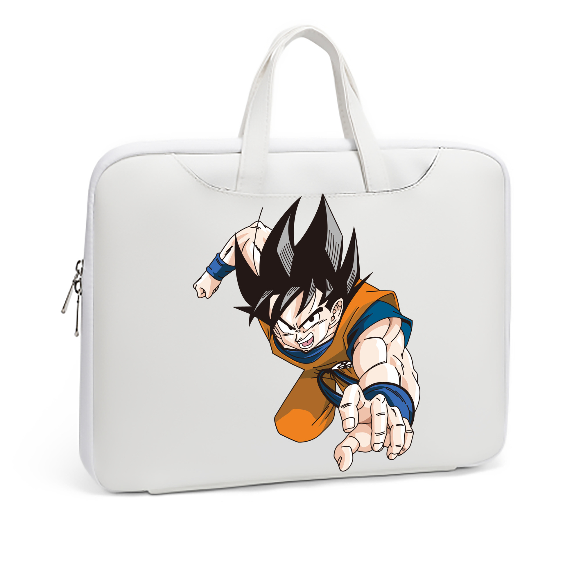 （画像用） ドラゴンボール 孫悟空（そん ごくう）Son Goku カカロット DRAGON BALL Kakarotto レザーラップトップバッグ　ノートパソコンケース