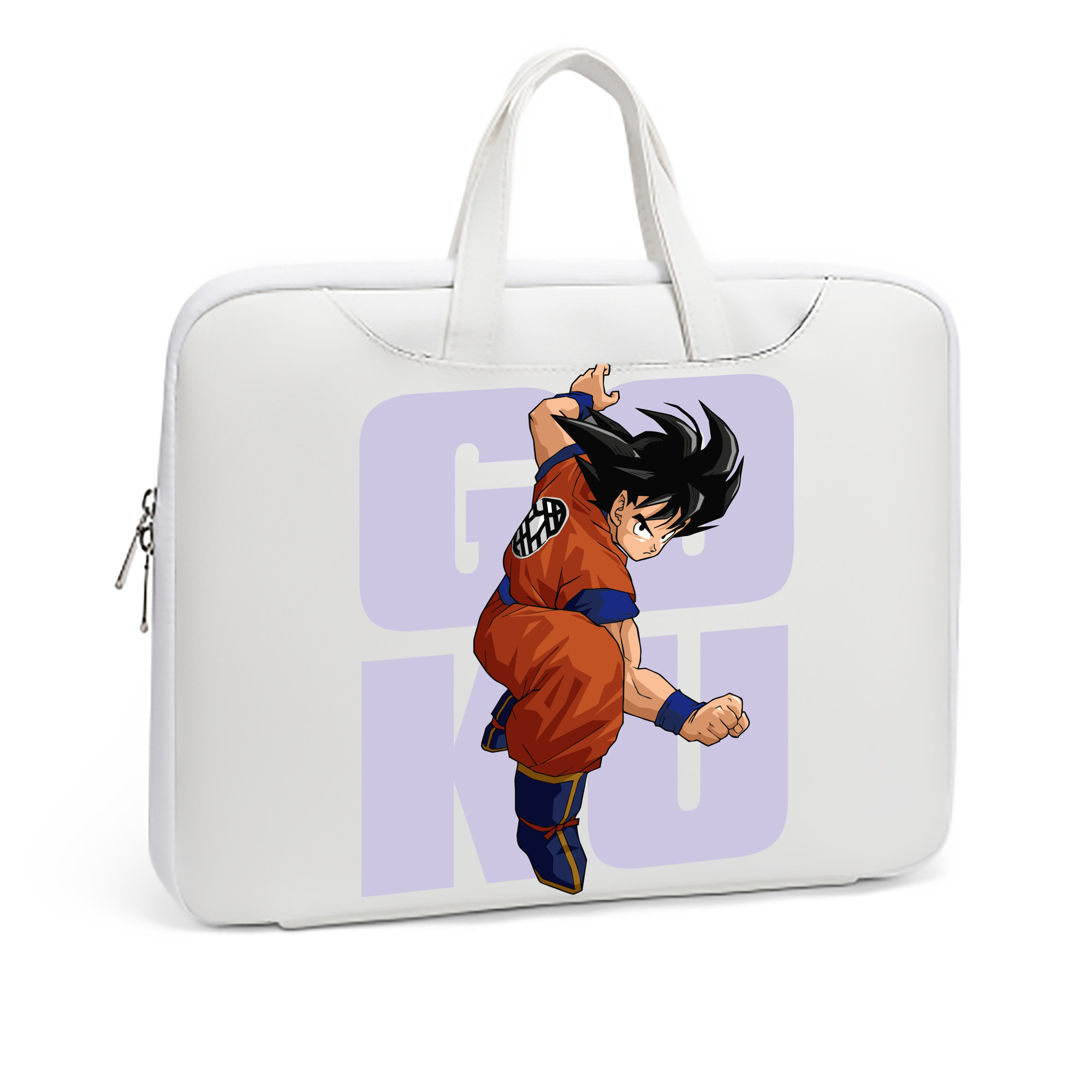 （画像用） ドラゴンボール 孫悟空（そん ごくう）Son Goku カカロット DRAGON BALL Kakarotto レザーラップトップバッグ　ノートパソコンケース