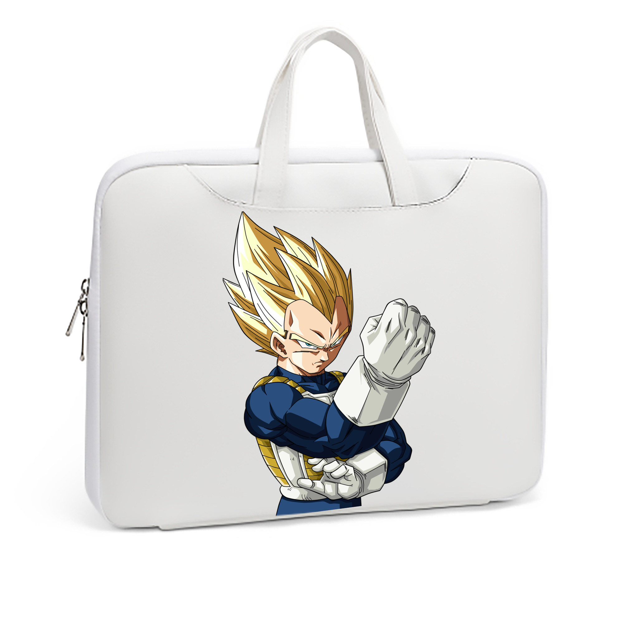 （画像用） ドラゴンボール ベジータ四世（Bejīta Yonsei）DRAGON BALL Vegeta IV レザーラップトップバッグ　ノートパソコンケース