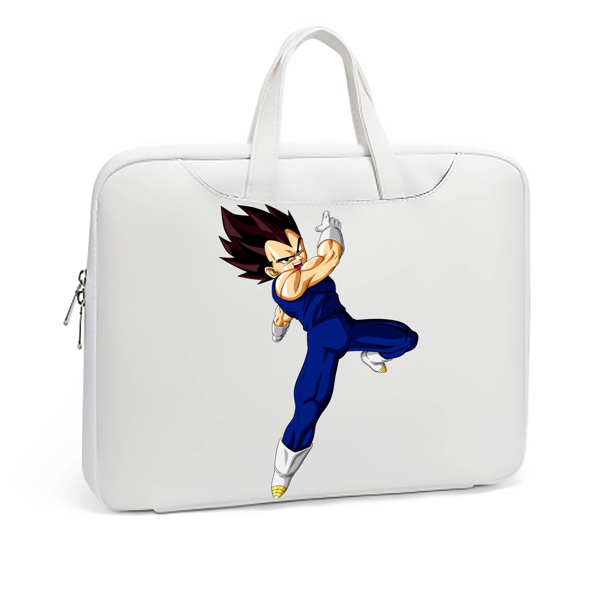 （画像用） ドラゴンボール ベジータ四世（Bejīta Yonsei）DRAGON BALL Vegeta IV レザーラップトップバッグ　ノートパソコンケース