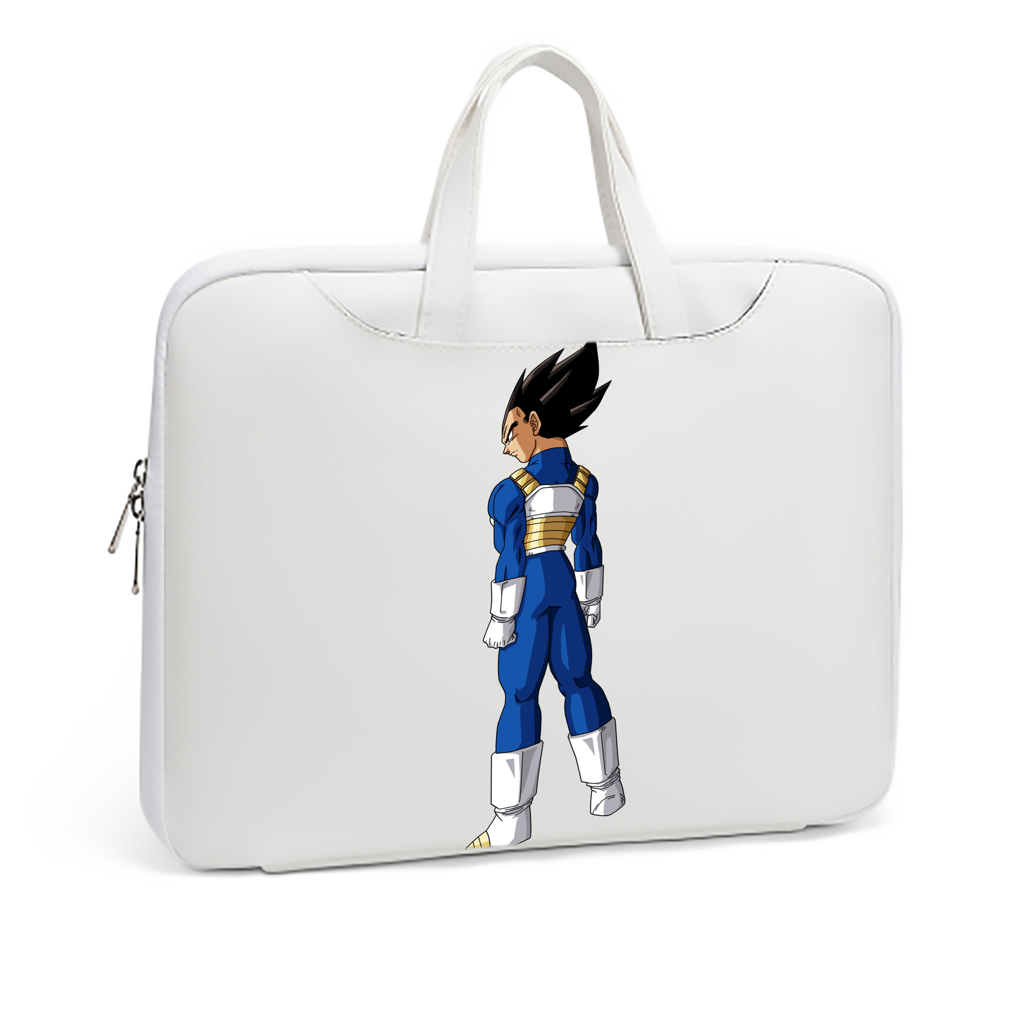 （画像用） ドラゴンボール ベジータ四世（Bejīta Yonsei）DRAGON BALL Vegeta IV レザーラップトップバッグ　ノートパソコンケース