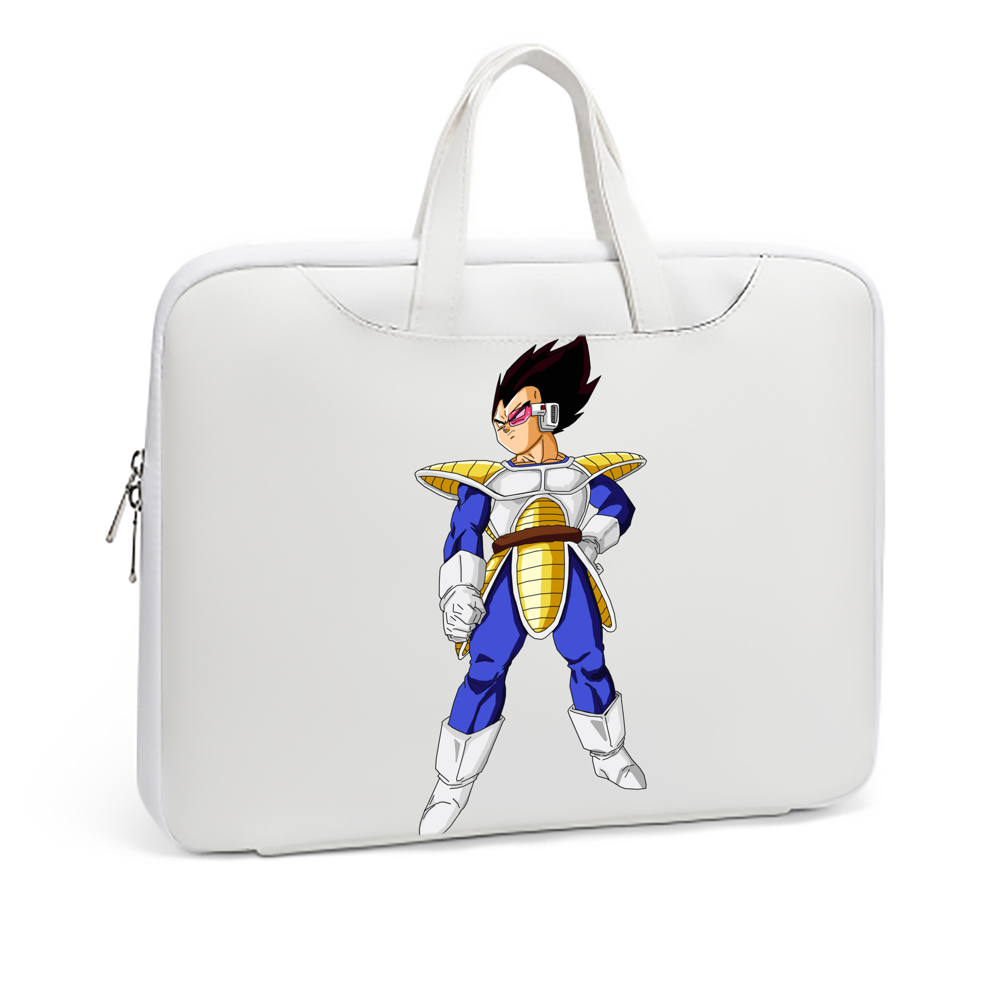 （画像用） ドラゴンボール ベジータ四世（Bejīta Yonsei）DRAGON BALL Vegeta IV レザーラップトップバッグ　ノートパソコンケース