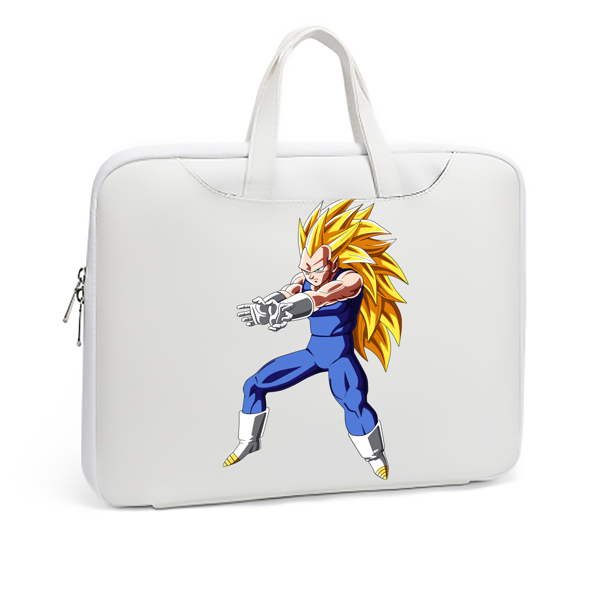 （画像用） ドラゴンボール ベジータ四世（Bejīta Yonsei）DRAGON BALL Vegeta IV レザーラップトップバッグ　ノートパソコンケース