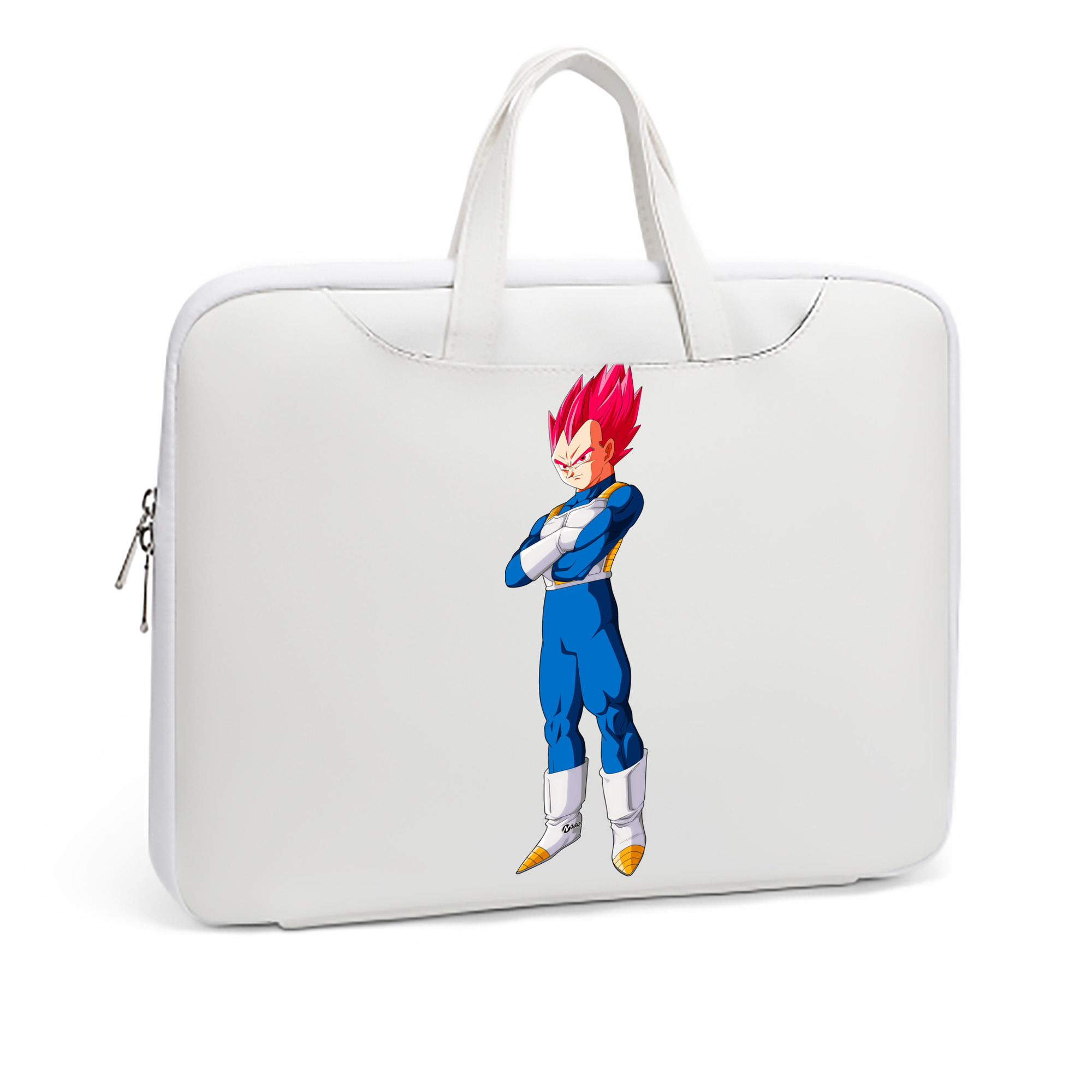 （画像用） ドラゴンボール ベジータ四世（Bejīta Yonsei）DRAGON BALL Vegeta IV レザーラップトップバッグ　ノートパソコンケース