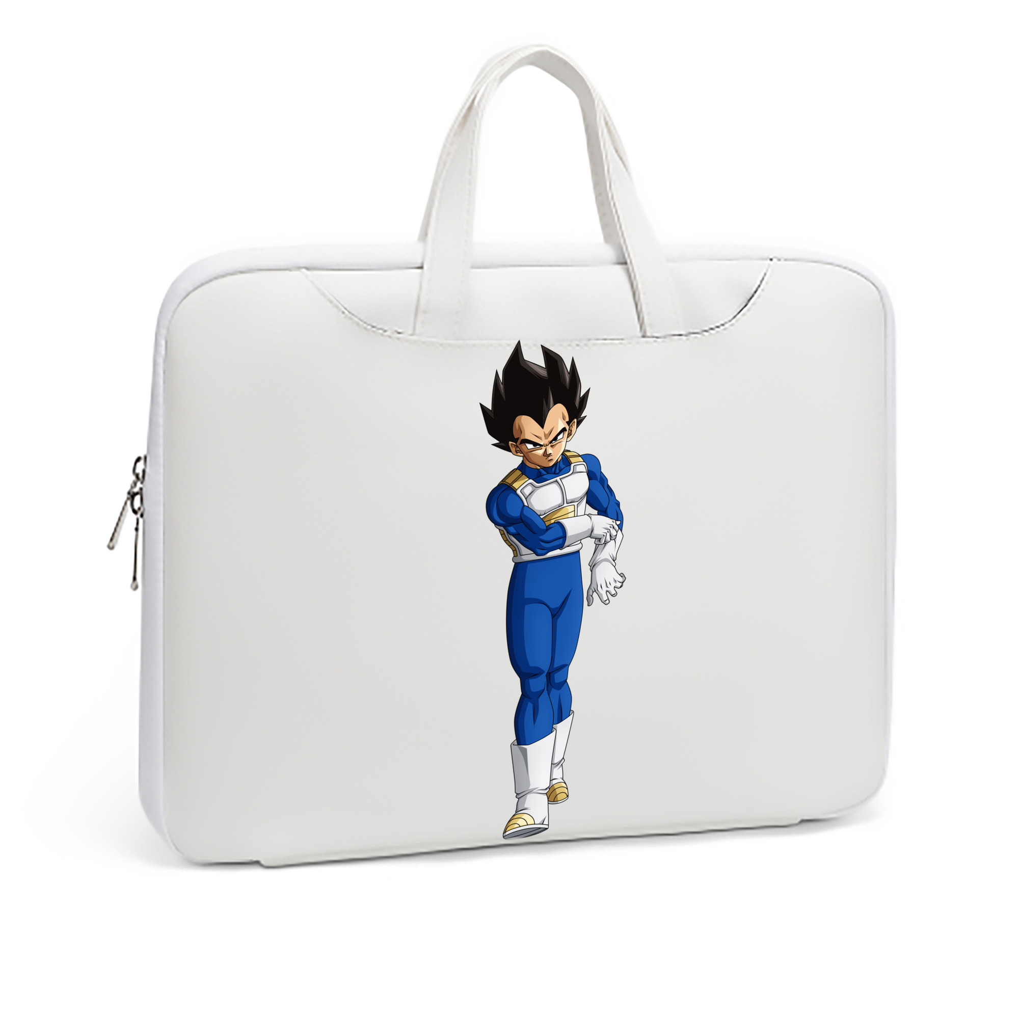 （画像用） ドラゴンボール ベジータ四世（Bejīta Yonsei）DRAGON BALL Vegeta IV レザーラップトップバッグ　ノートパソコンケース