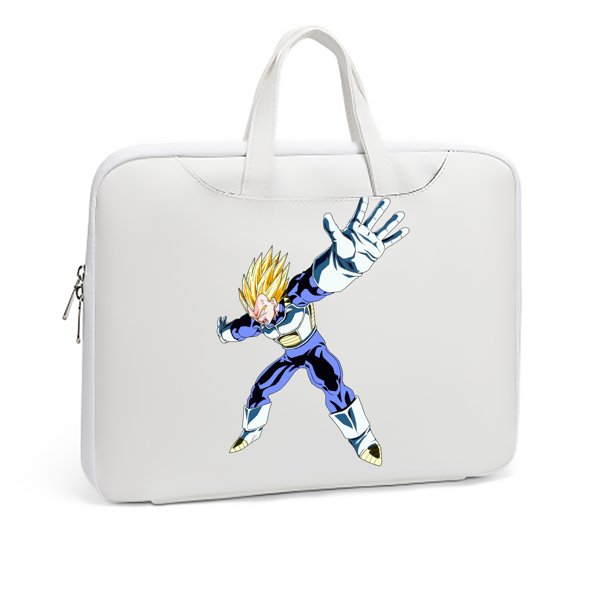 （画像用） ドラゴンボール ベジータ四世（Bejīta Yonsei）DRAGON BALL Vegeta IV レザーラップトップバッグ　ノートパソコンケース