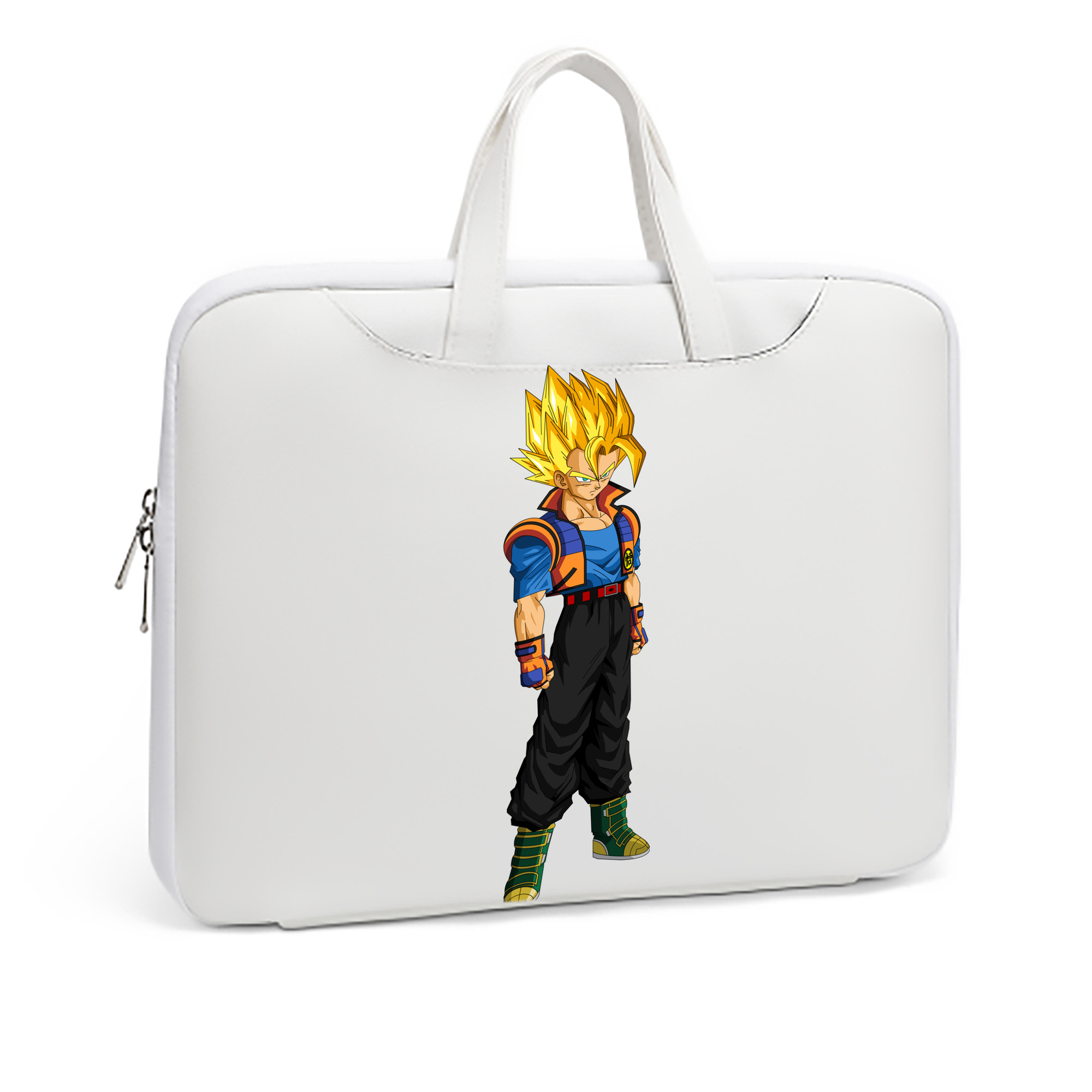（画像用） ドラゴンボール ベジータ四世（Bejīta Yonsei）DRAGON BALL Vegeta IV レザーラップトップバッグ　ノートパソコンケース