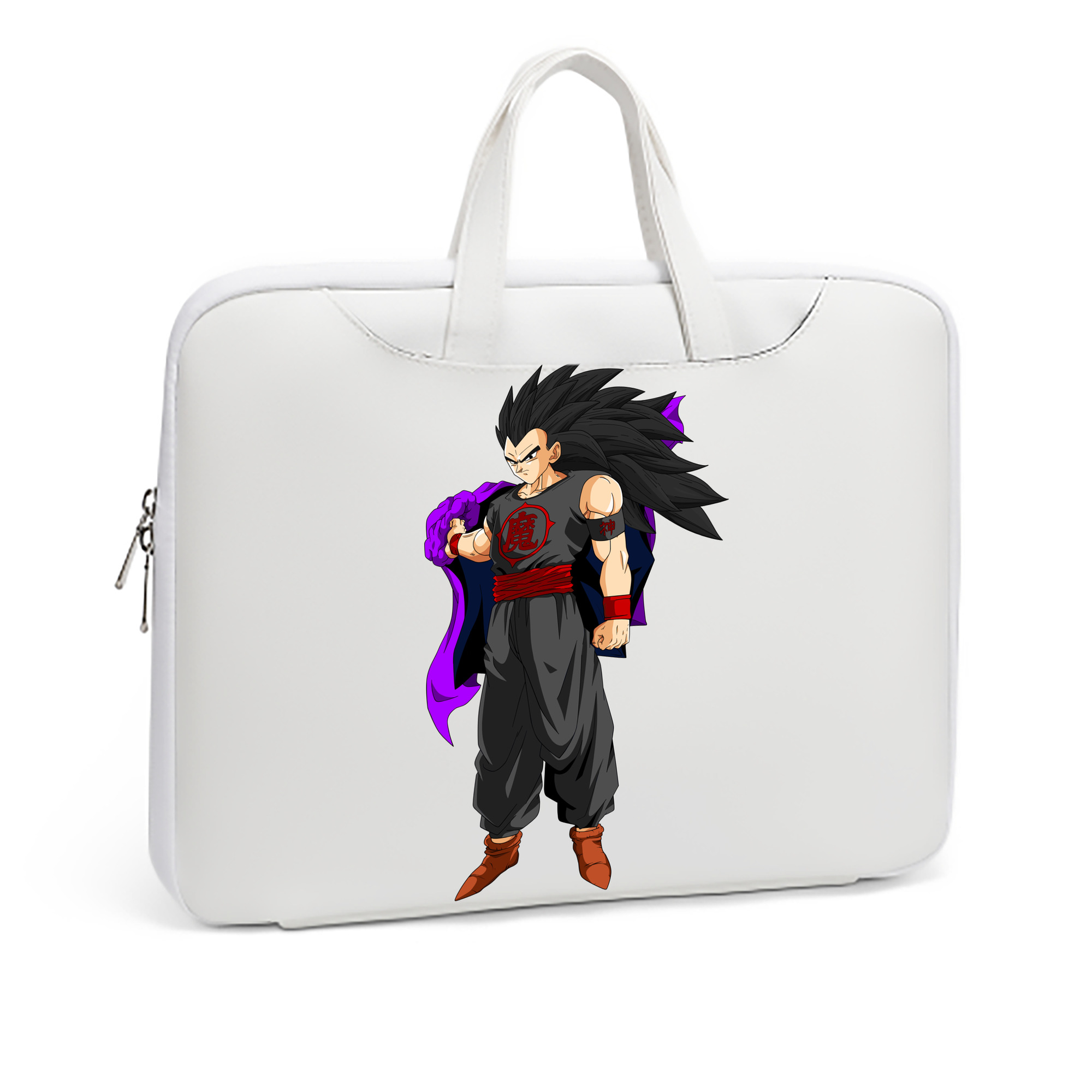 （画像用） ドラゴンボール ベジータ四世（Bejīta Yonsei）DRAGON BALL Vegeta IV レザーラップトップバッグ　ノートパソコンケース