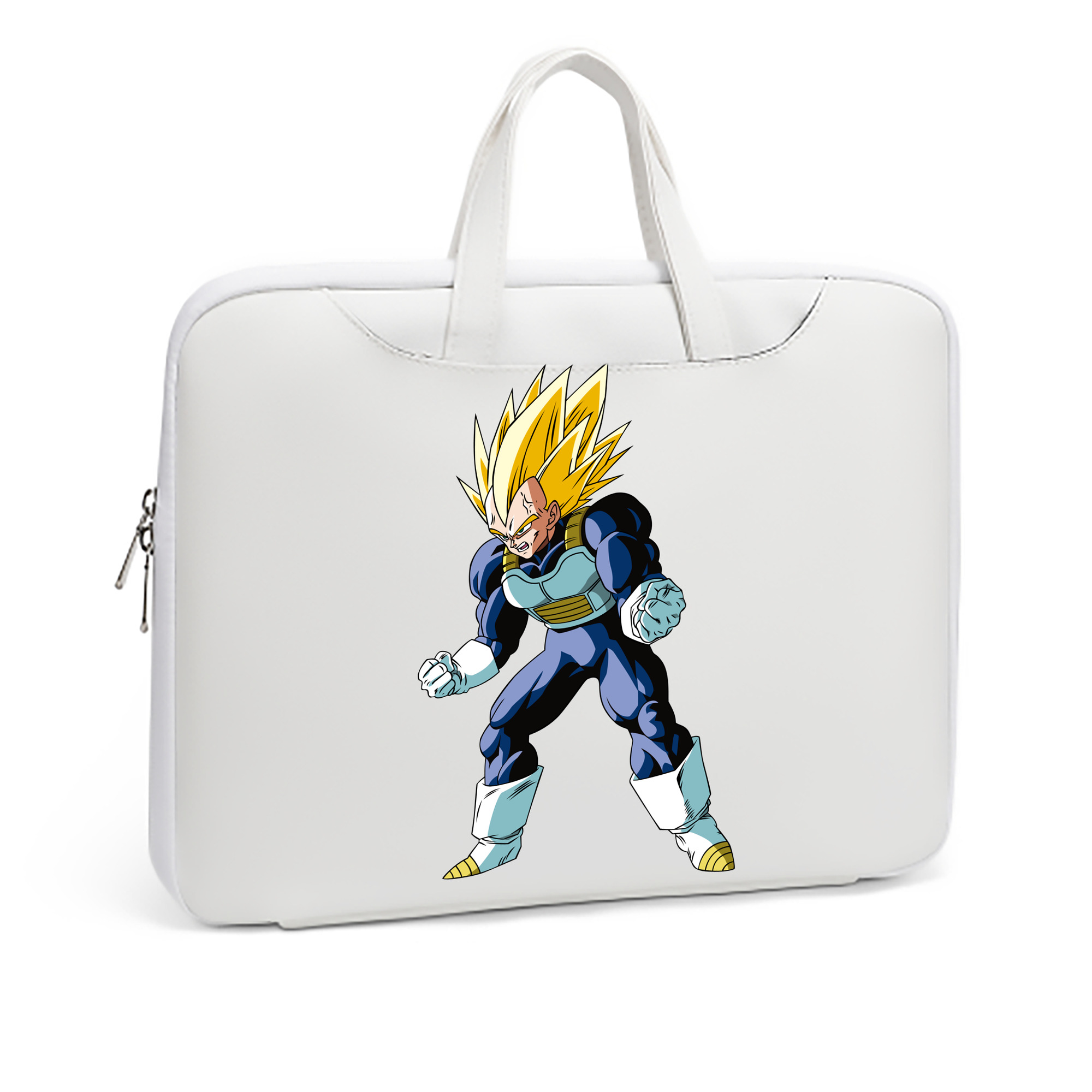 （画像用） ドラゴンボール ベジータ四世（Bejīta Yonsei）DRAGON BALL Vegeta IV レザーラップトップバッグ　ノートパソコンケース