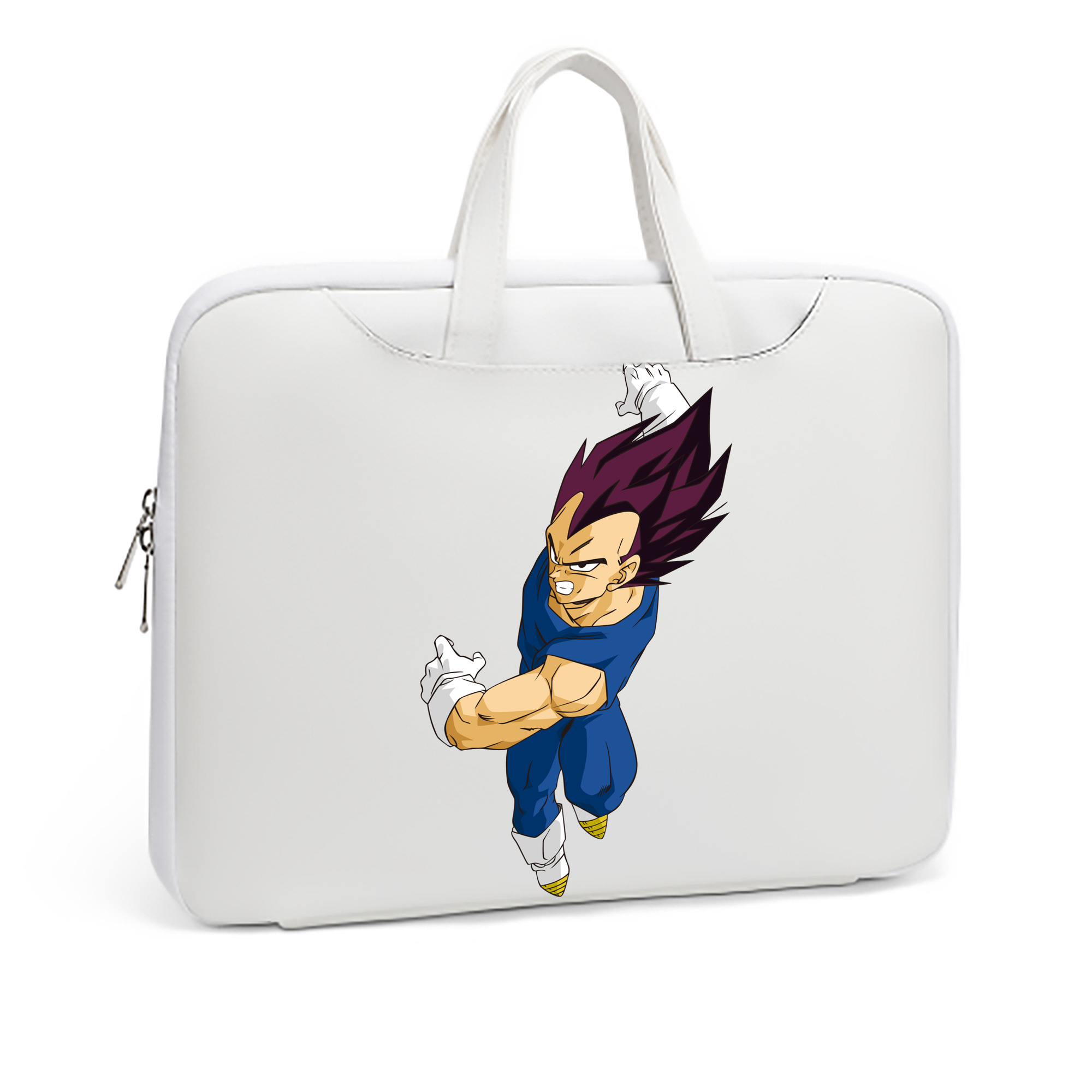 （画像用） ドラゴンボール ベジータ四世（Bejīta Yonsei）DRAGON BALL Vegeta IV レザーラップトップバッグ　ノートパソコンケース