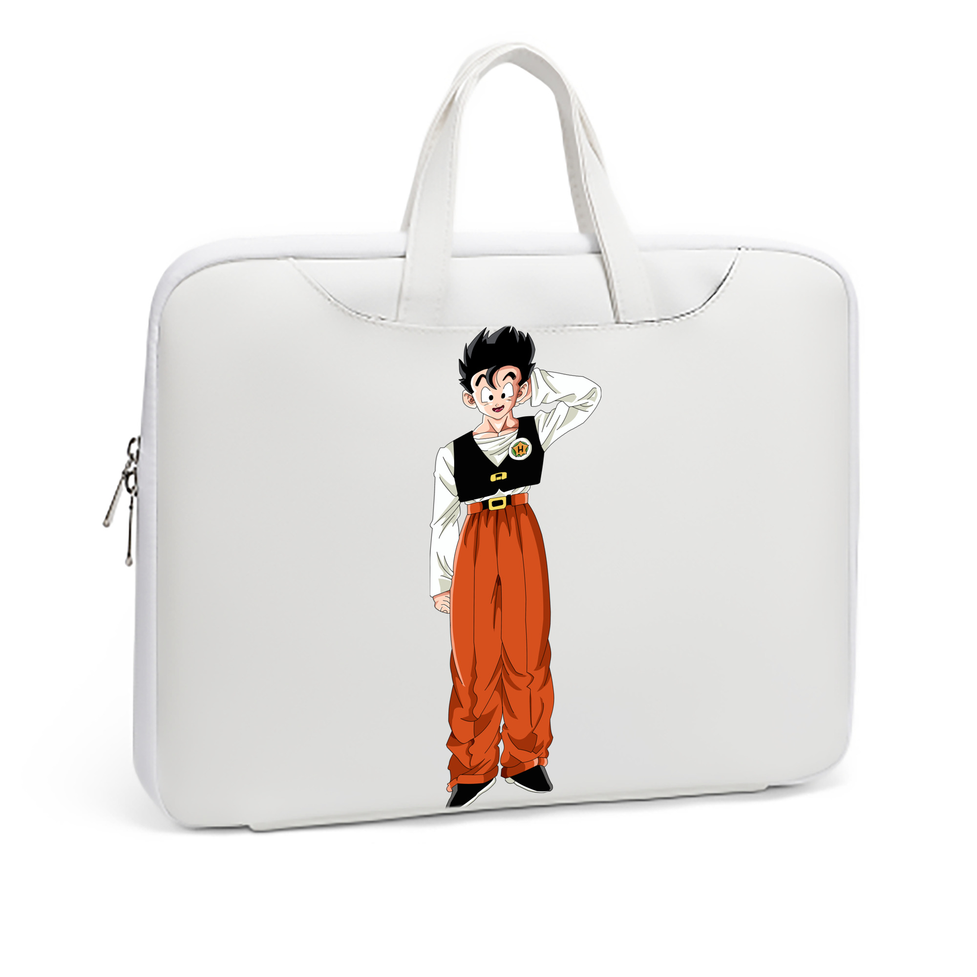（画像用） ドラゴンボール 孫 悟飯（そんごはん）DRAGON BALL Son Gohan レザーラップトップバッグ　ノートパソコンケース