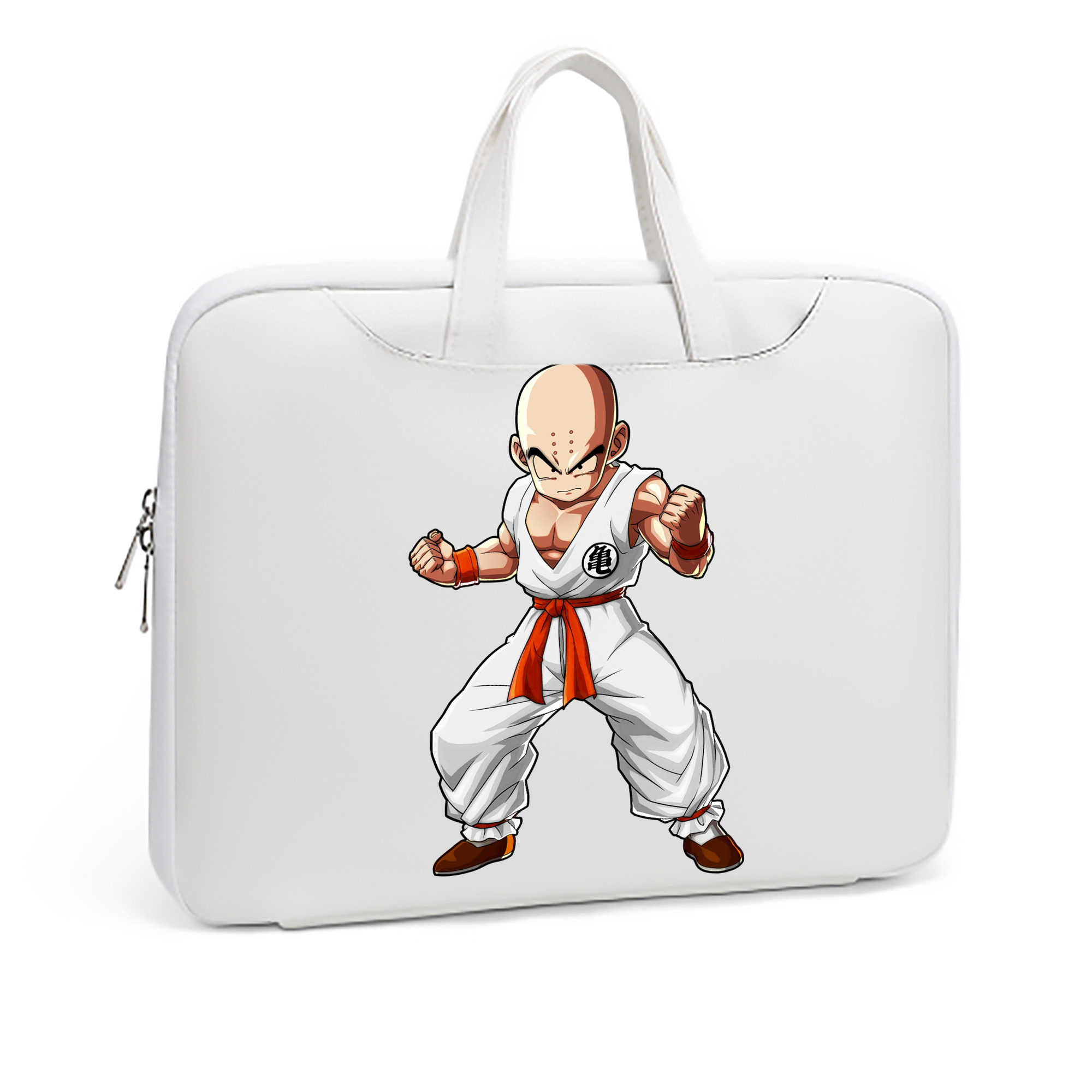 （画像用） ドラゴンボール クリリン DRAGON BALL krillin レザーラップトップバッグ　ノートパソコンケース
