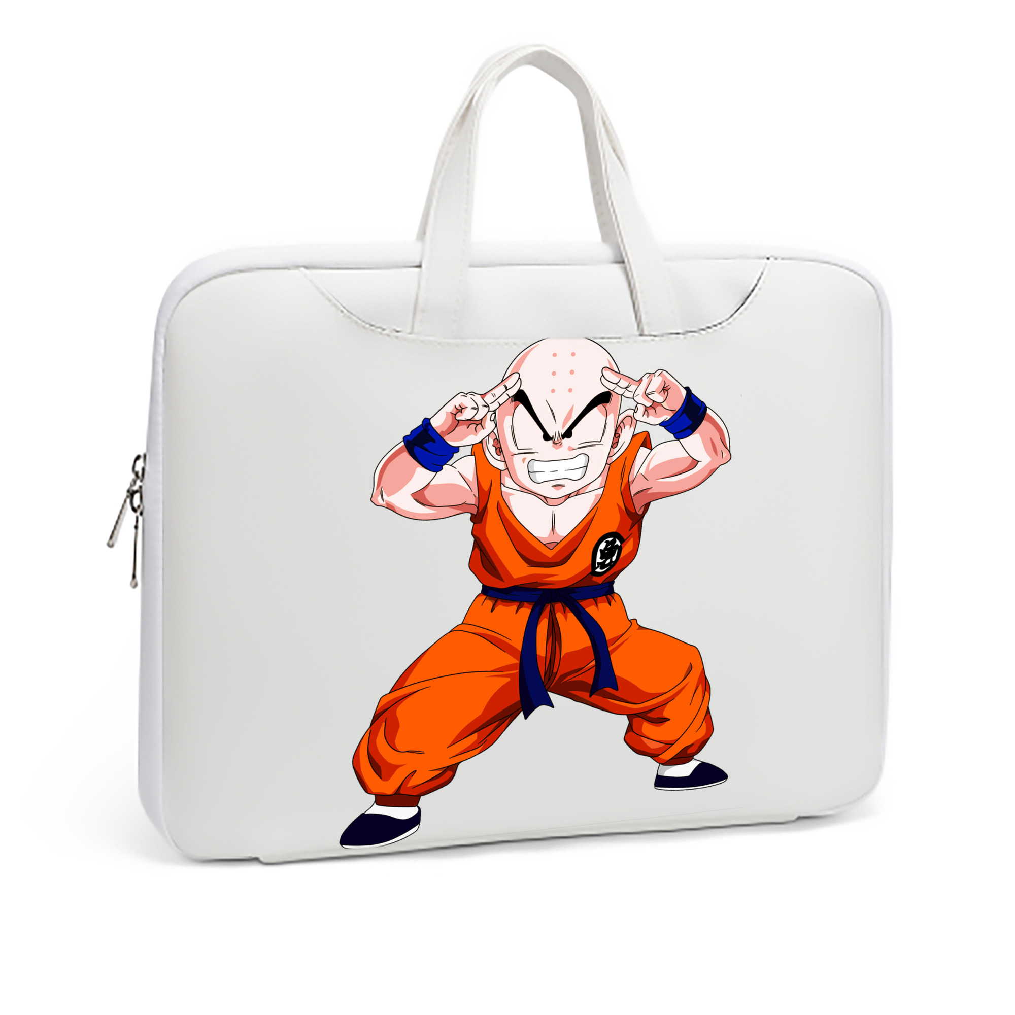 （画像用） ドラゴンボール クリリン DRAGON BALL krillin レザーラップトップバッグ　ノートパソコンケース