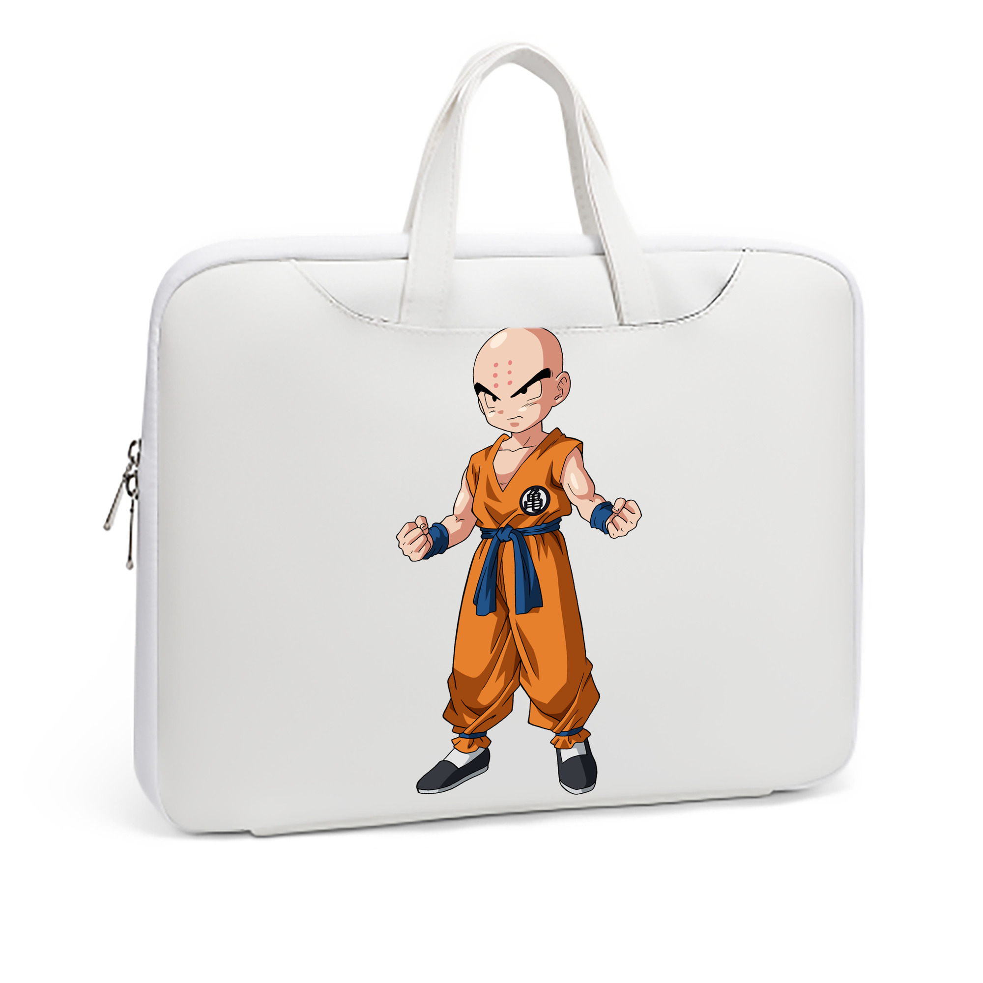 （画像用） ドラゴンボール クリリン DRAGON BALL krillin レザーラップトップバッグ　ノートパソコンケース