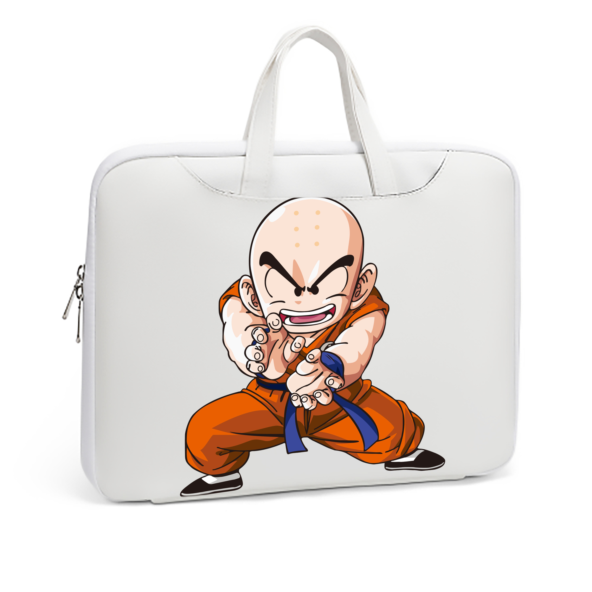 （画像用） ドラゴンボール クリリン DRAGON BALL krillin レザーラップトップバッグ　ノートパソコンケース