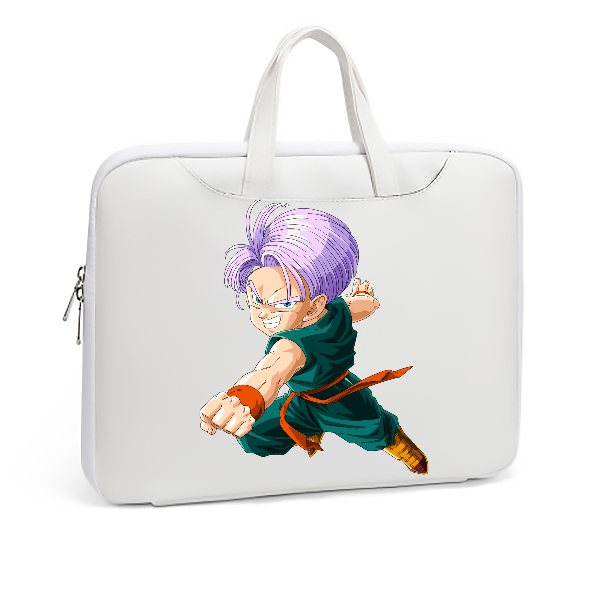 （画像用） ドラゴンボール トランクス（Torankusu）DRAGON BALL Trunks レザーラップトップバッグ　ノートパソコンケース