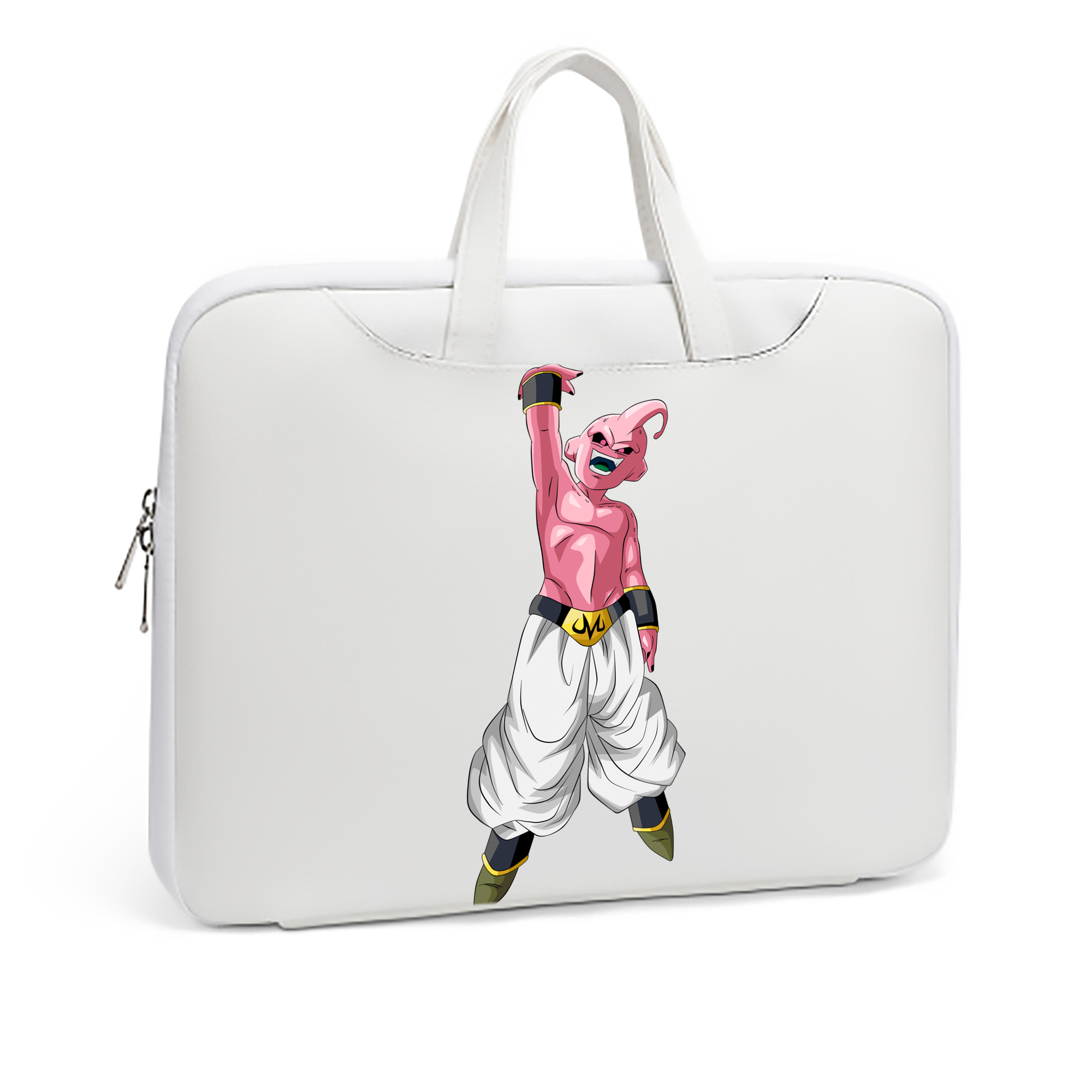 （画像用） ドラゴンボール 魔人ブウ DRAGON BALL Majin Buu レザーラップトップバッグ　ノートパソコンケース