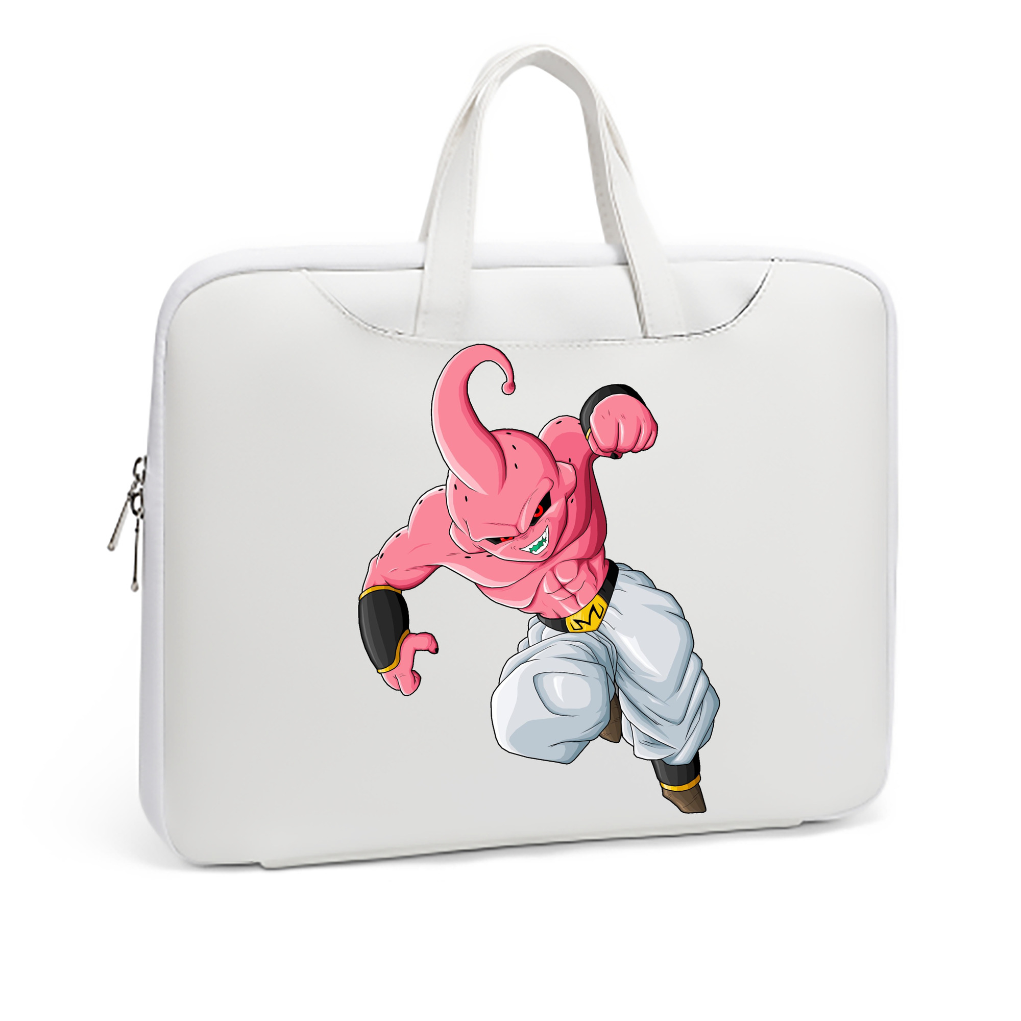 （画像用） ドラゴンボール 魔人ブウ DRAGON BALL Majin Buu レザーラップトップバッグ　ノートパソコンケース